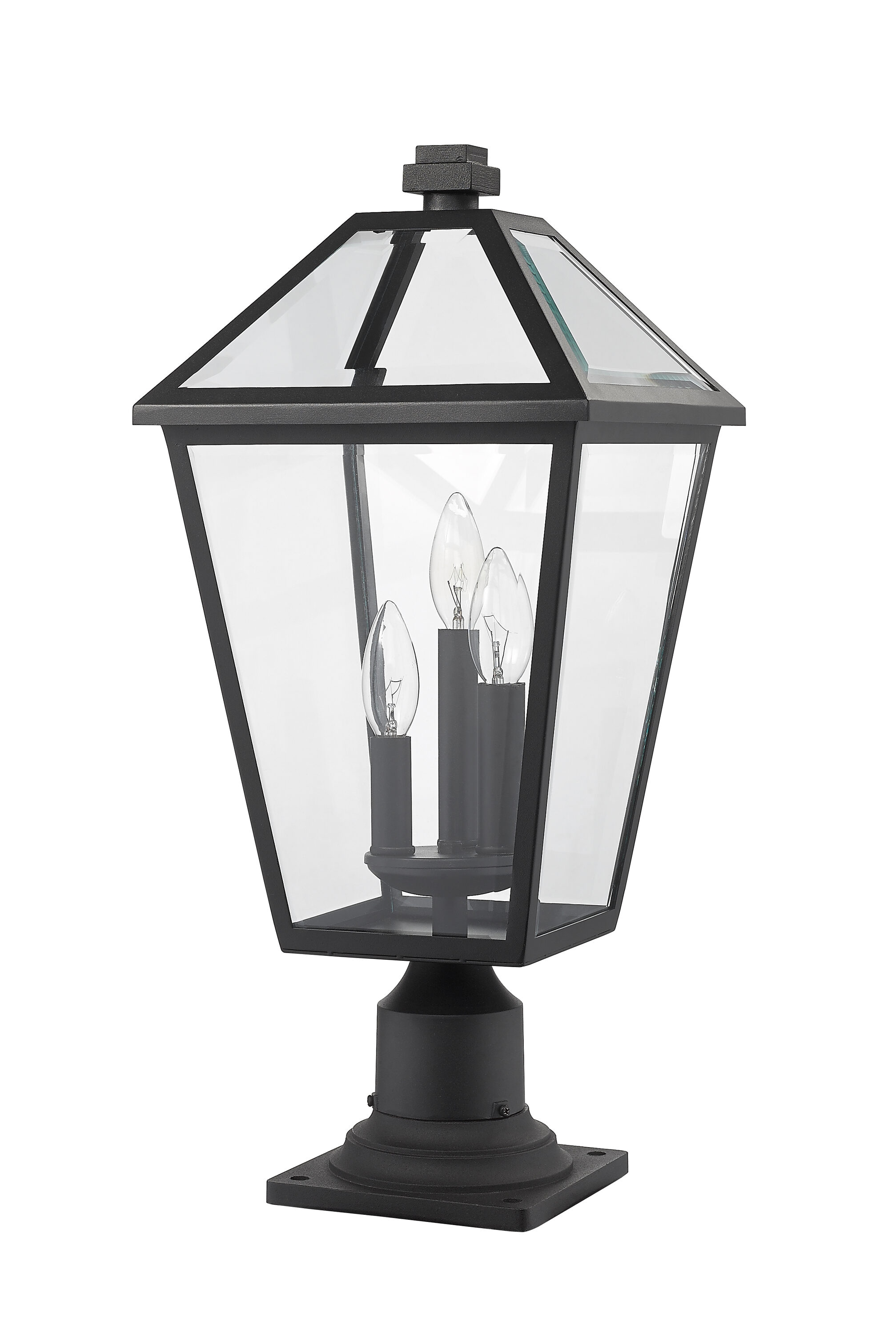 Z-Lite 579PHBR-533PM-BK Post-Lights - View #5