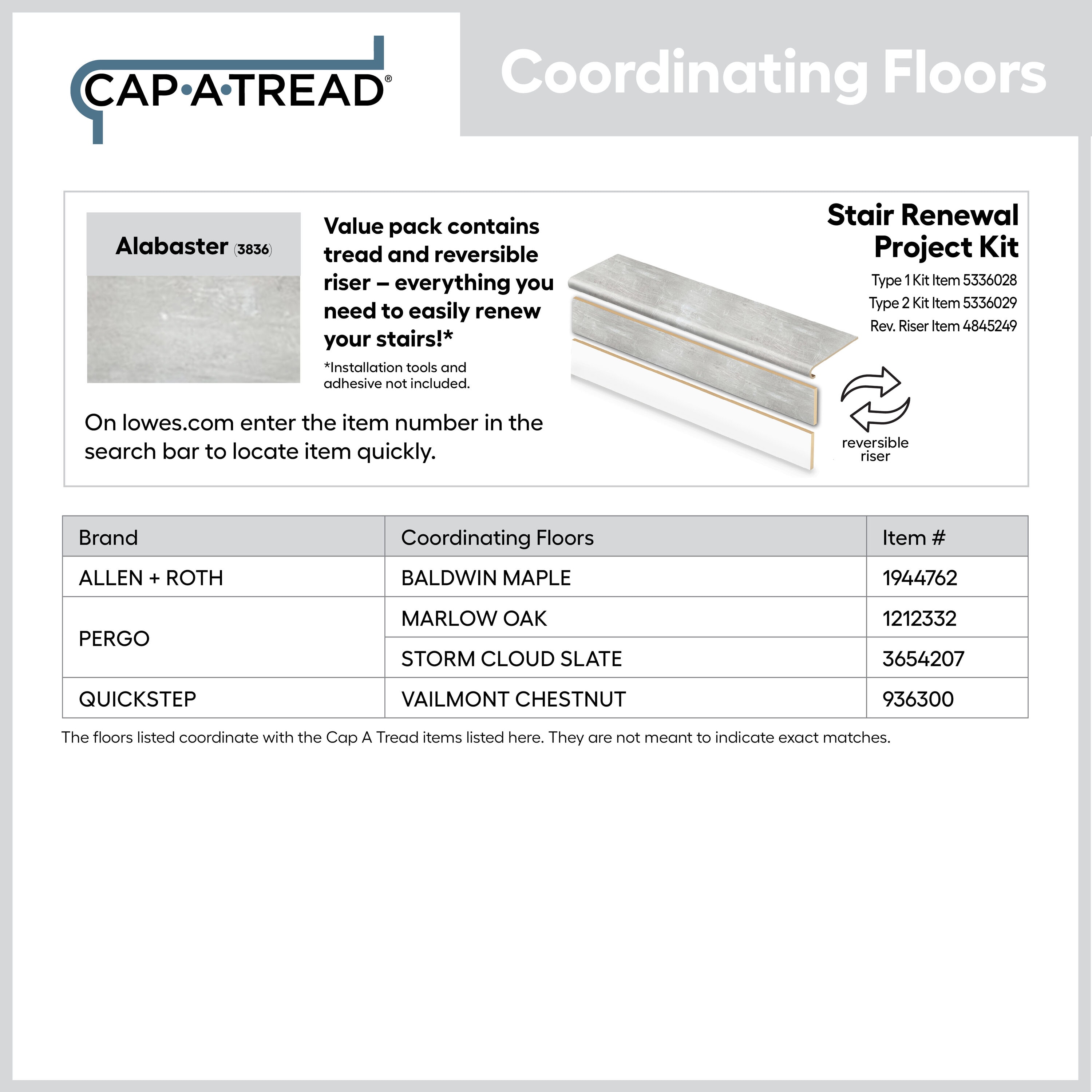 Zamma 20R073836 Stair-Risers - View #2