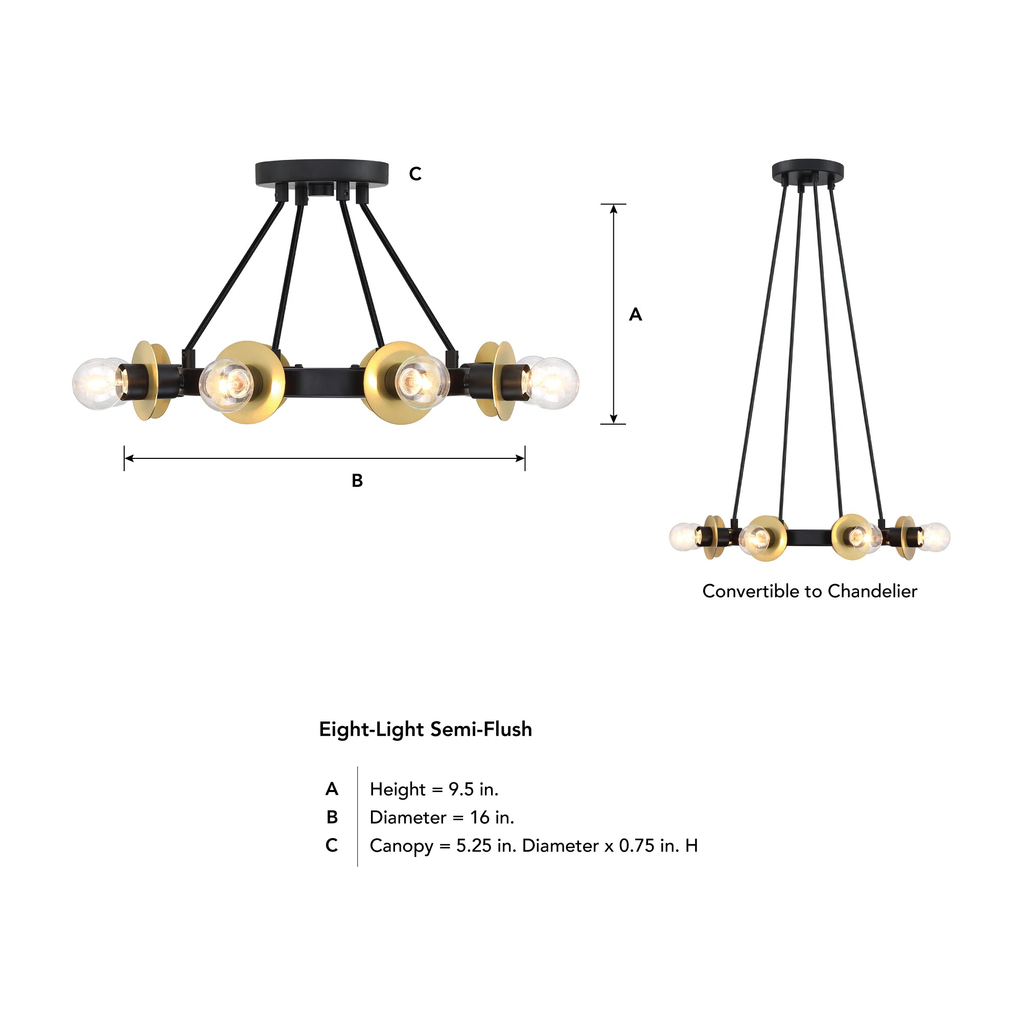 Designers Fountain D313C-SF-MB flushmounts - View #8