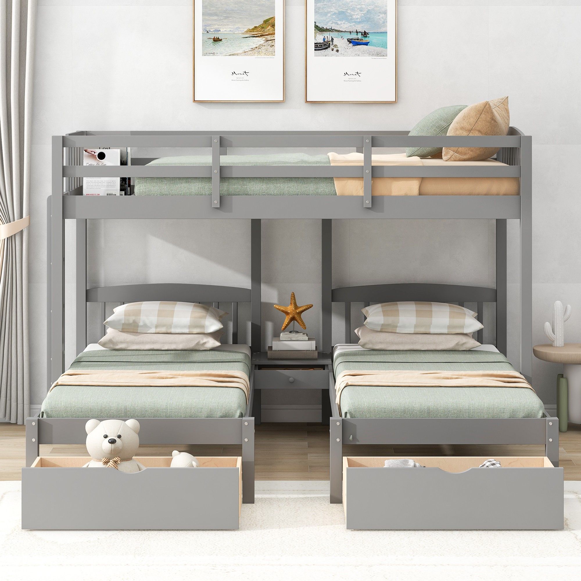 Yiekholo LL-W-0648AAE Bunk-Beds - View #2