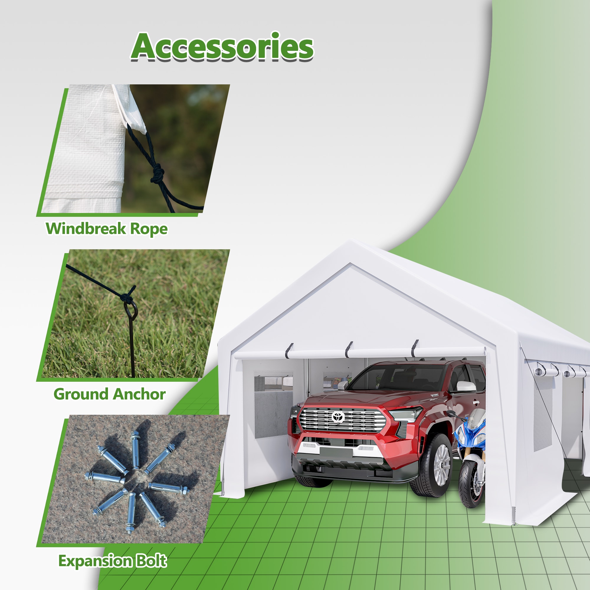 Xspracer ML-CH039WS Carport-Covers - View #8