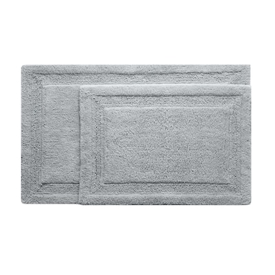 Allen Roth 2pc Rug Set Grey 20 In X, Who Makes The Best Bathroom Rugs