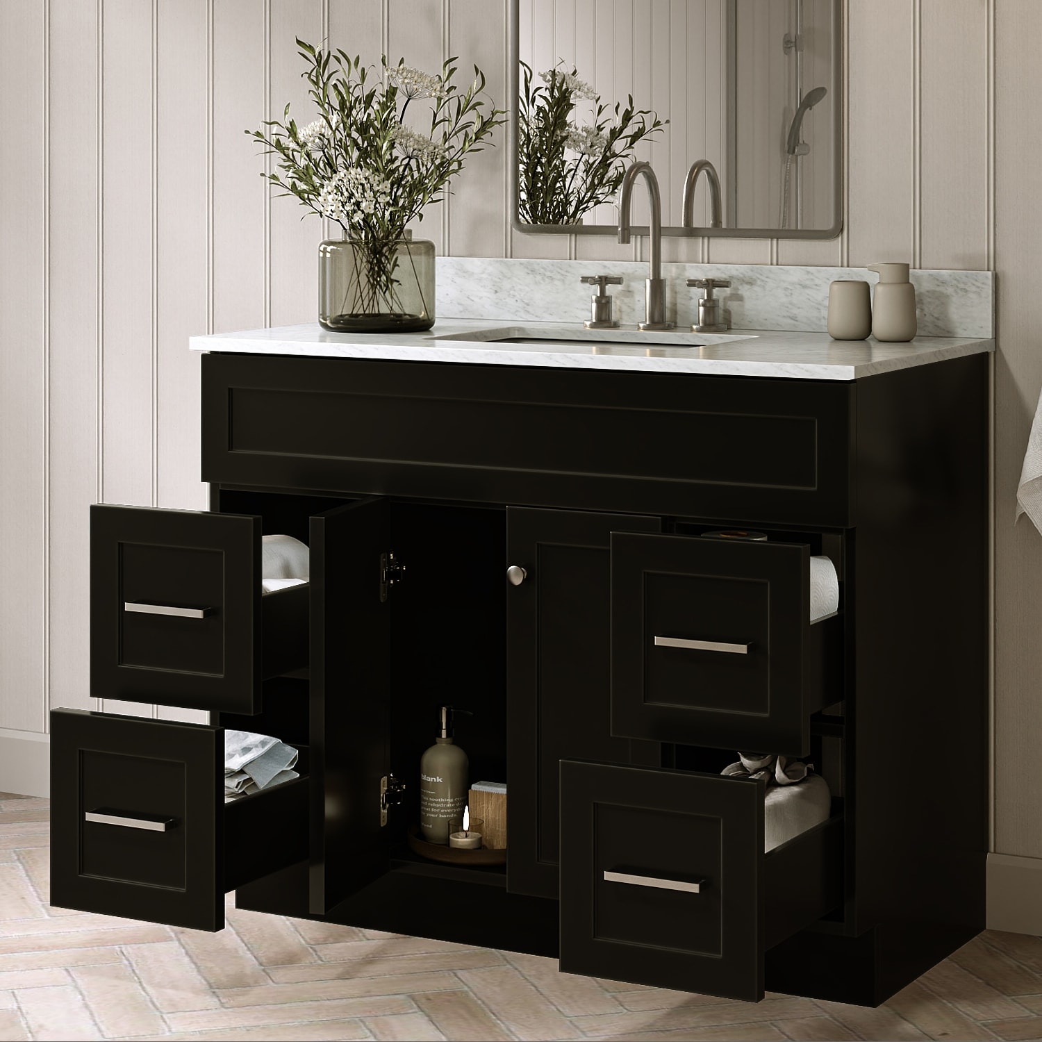 ARIEL F043SCW2RVOBLK Bath-Vanity-Combo - View #3
