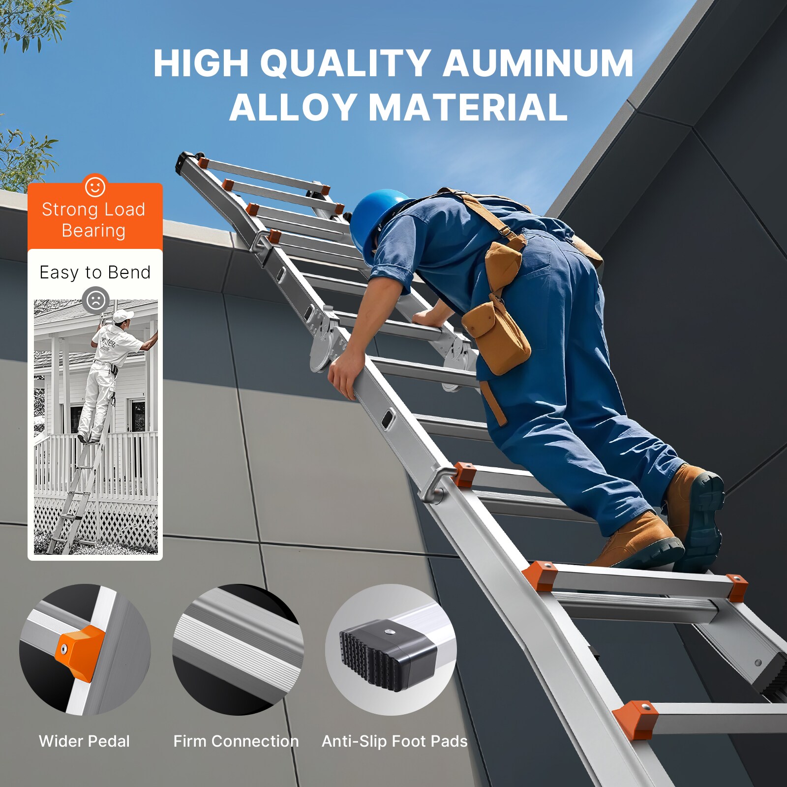 VEVOR SCDGNAZXYST613421V0 Step-Ladders - View #6