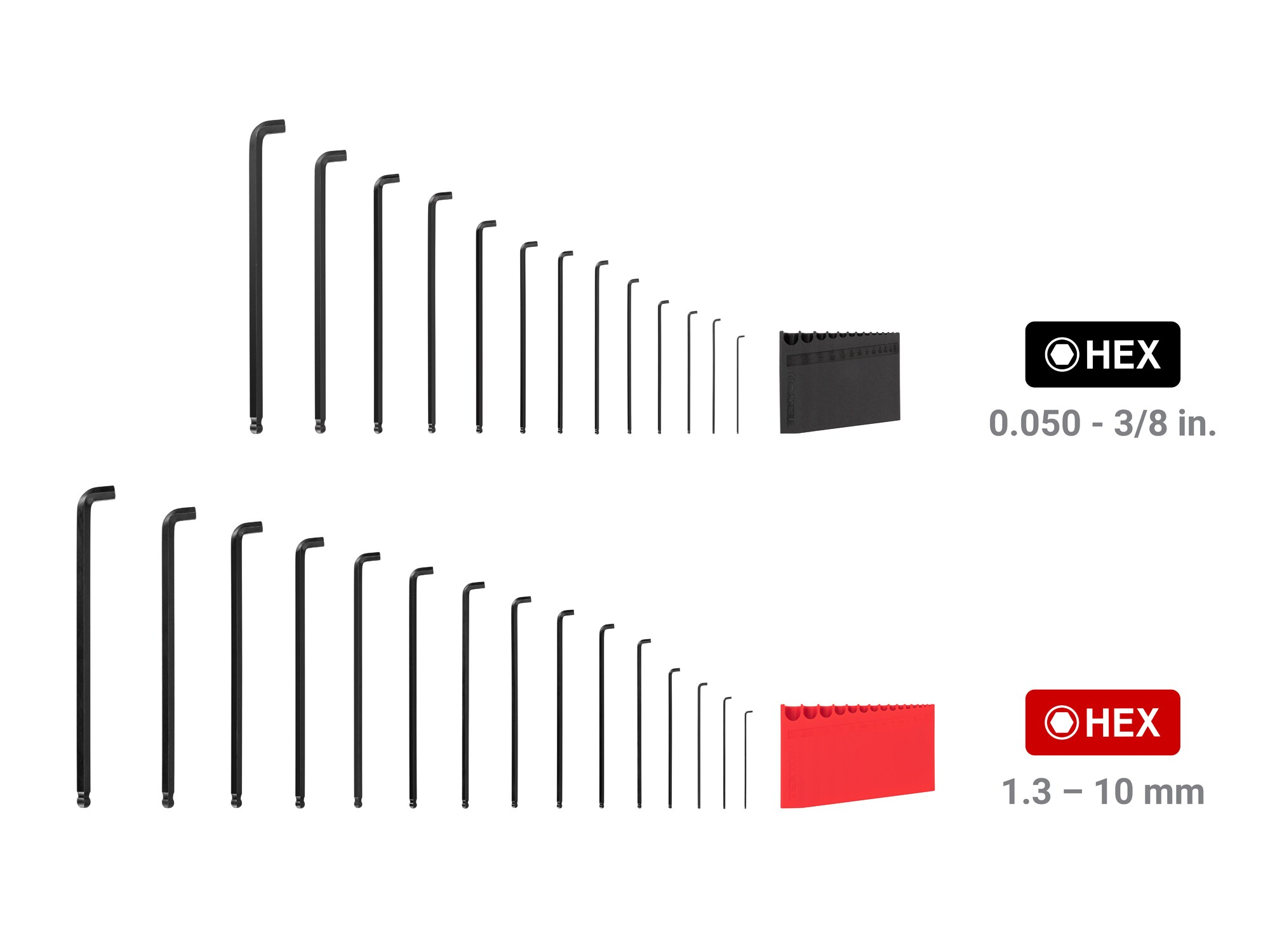 TEKTON Assorted Standard (SAE) and Metric Combination (28Pieces) Hex