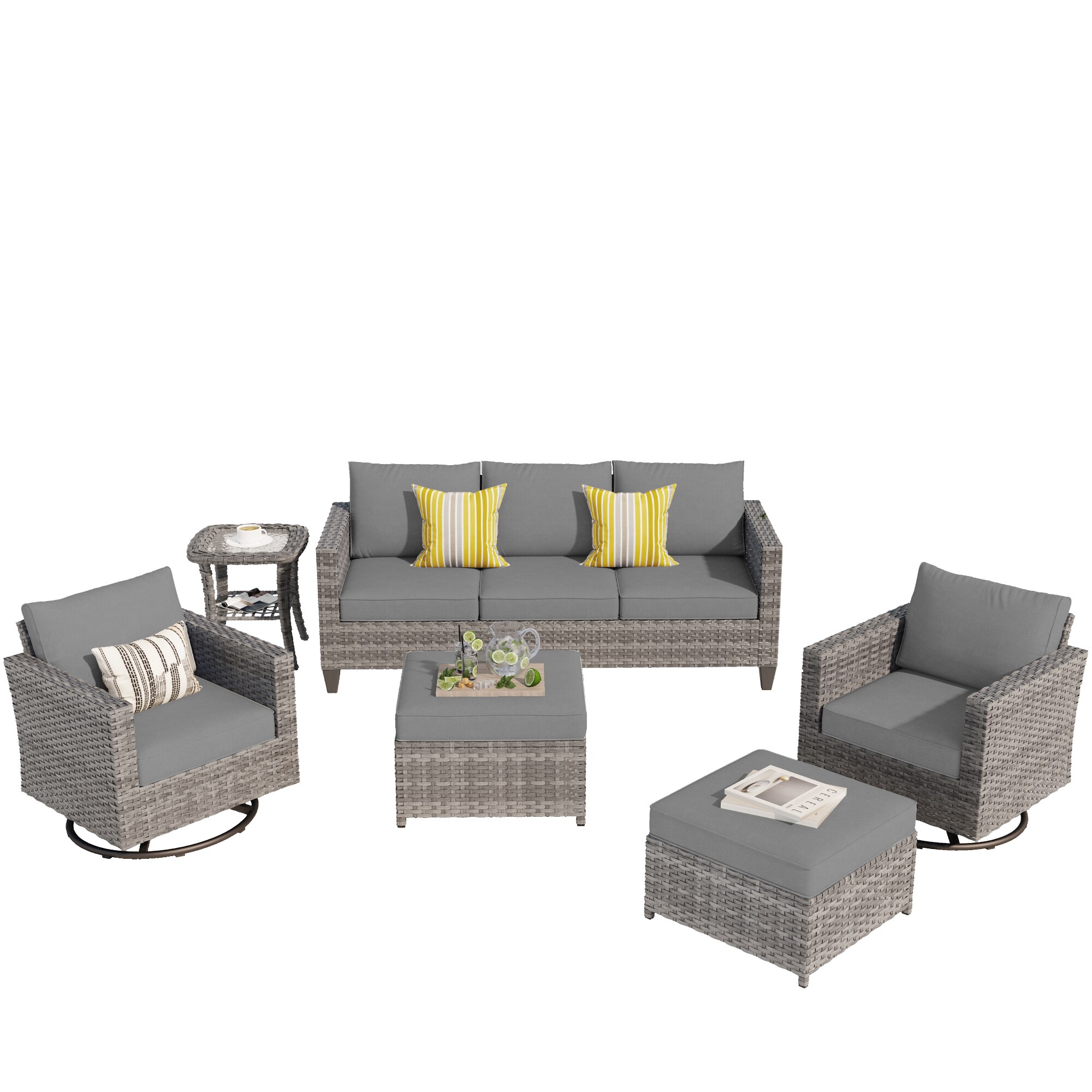 Toject TOGNCGRS206 Patio-Conversation-Sets - View #7