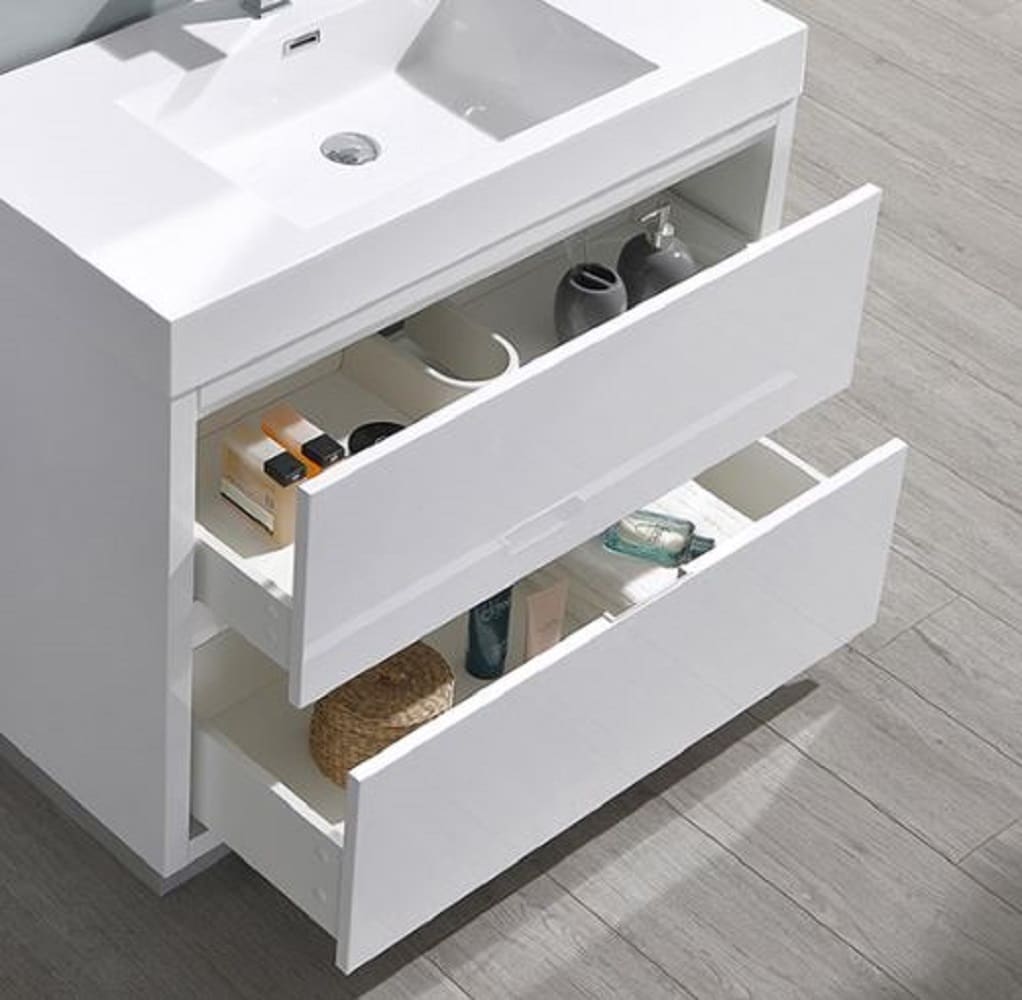 Fresca FCB8442WH-I Bath-Vanity-Combo - View #13