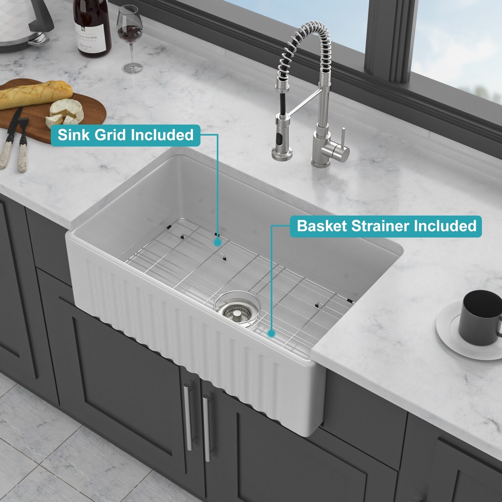 LIVACA LYR100349 Kitchen-Sinks - View #3