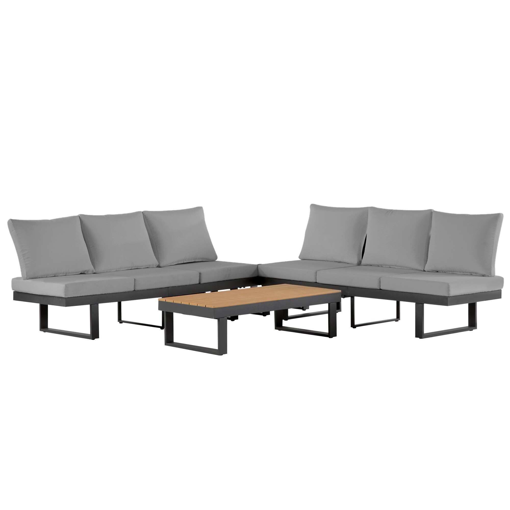 SINOFURN SYA370189GY Patio-Sofas-Daybeds - View #4