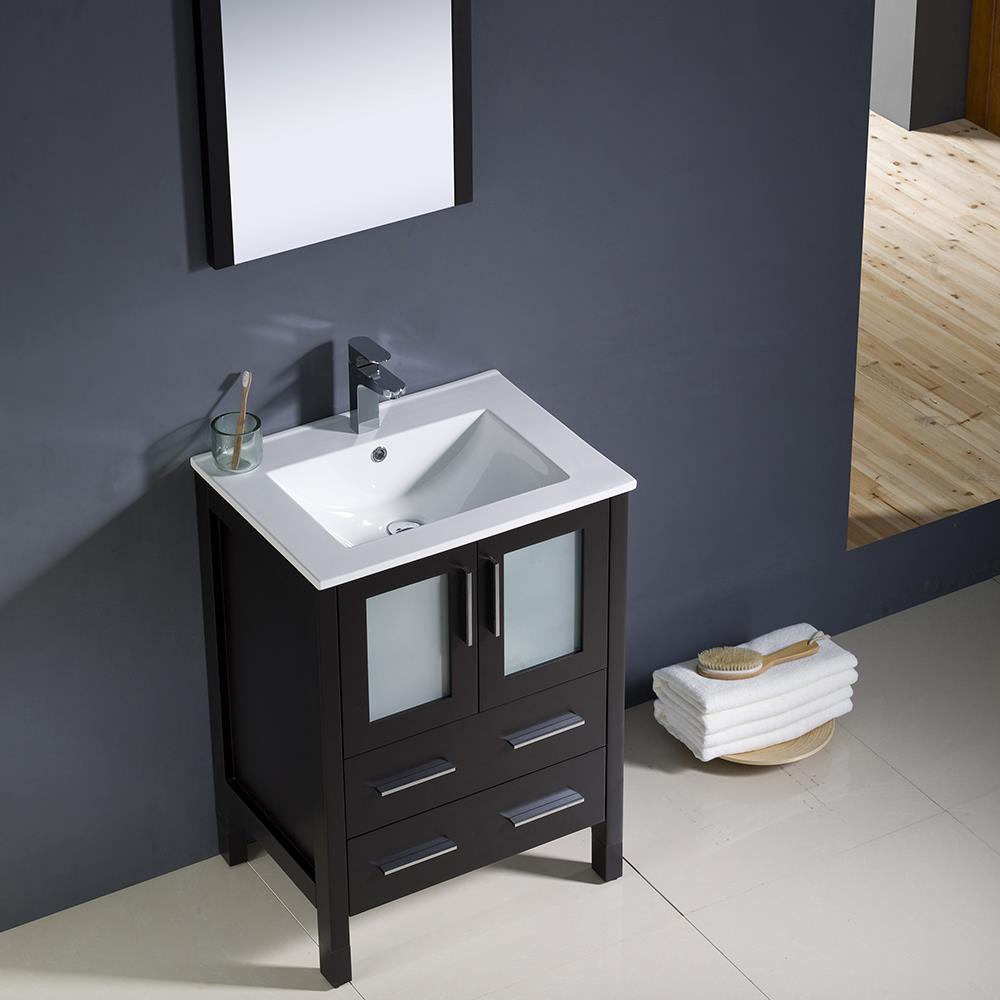 Fresca FVN6224ES-UNS Bath-Vanity-Combo - View #2