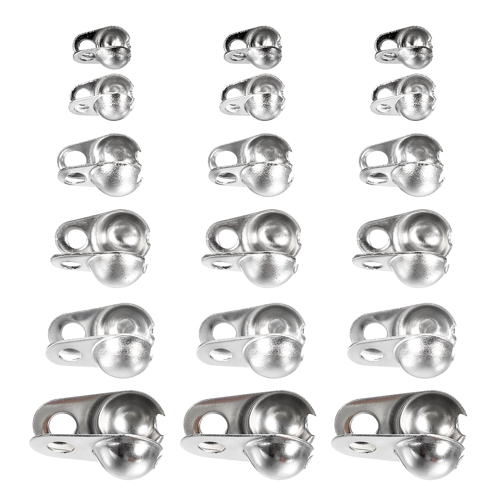 Unique Bargains Ball Chain Connector Stainless Steel Ball Tips