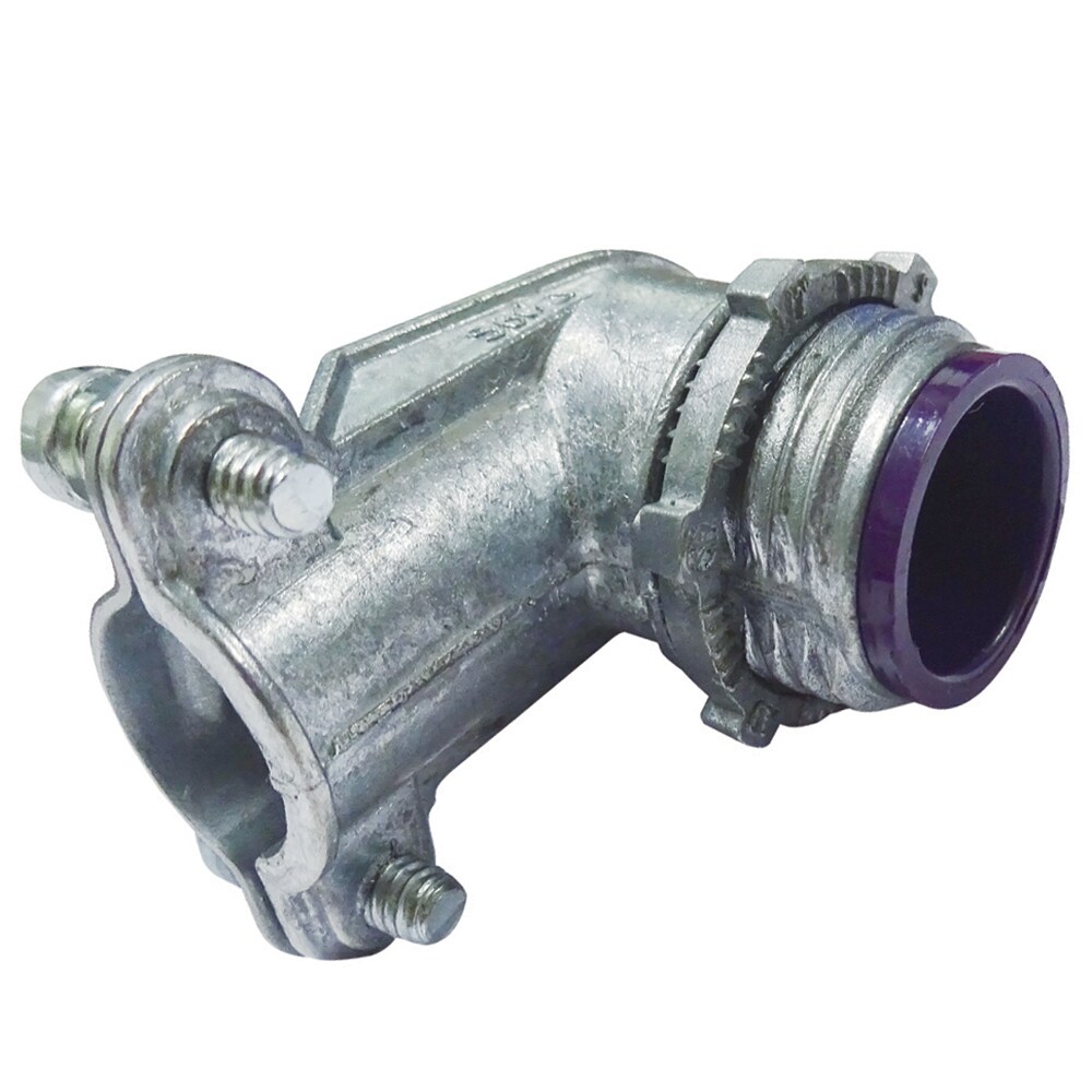 Sigma ProConnex 3/8-in 90-Degree Flexible Zinc Insulated Connector Conduit  Fittings at