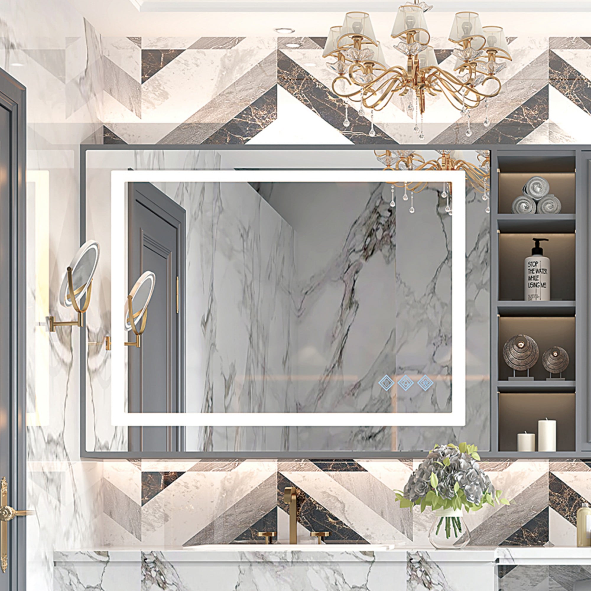 ToolCat SF1-30-YT Framed-Bath-Mirrors - View #6