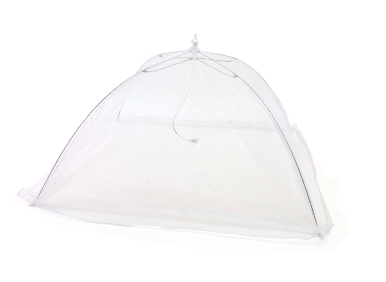 Charcoal Companion White Nylon Mesh Square Food Cover at Lowes.com