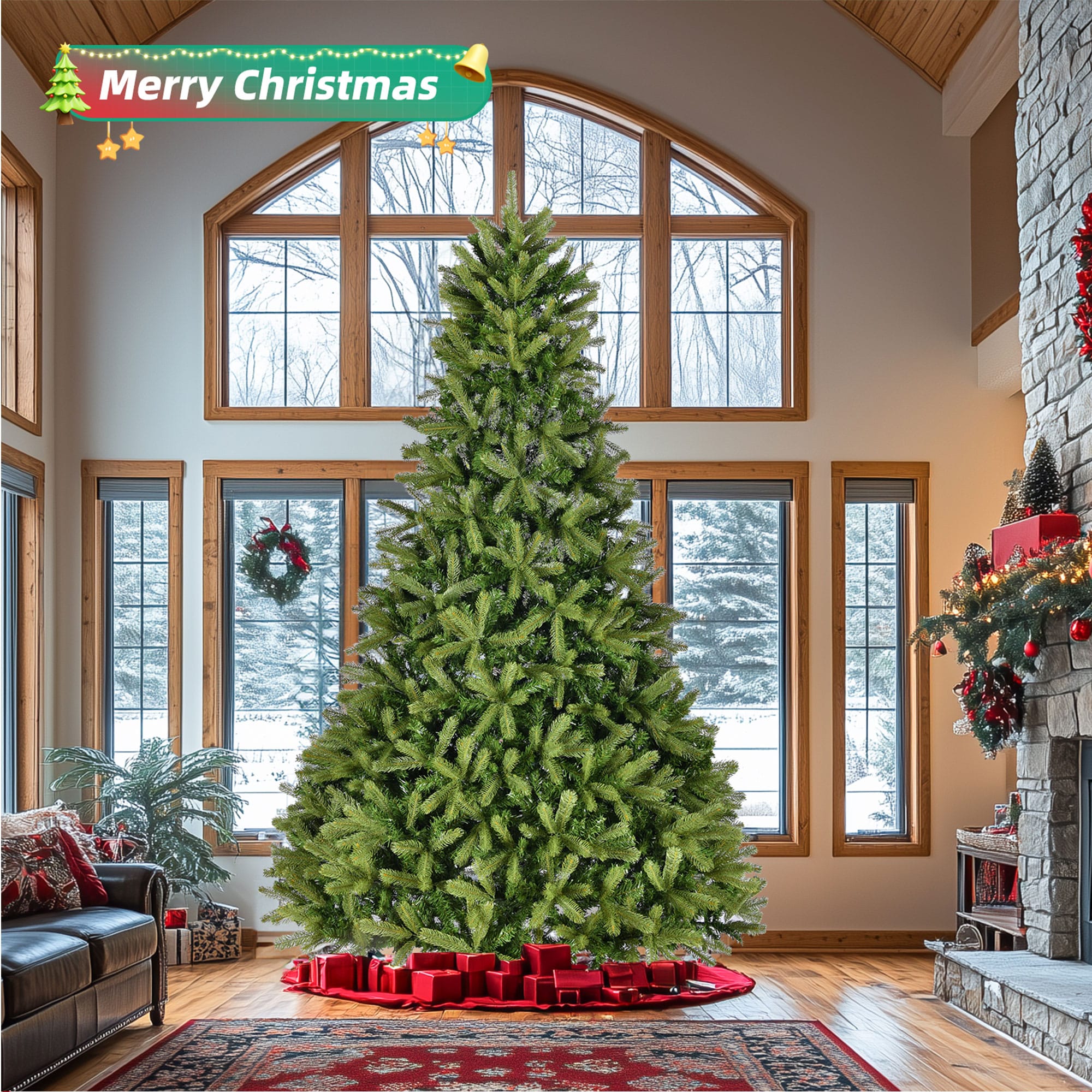 AAZJ NBC-CM64189UL Artificial-Christmas-Trees - View #4