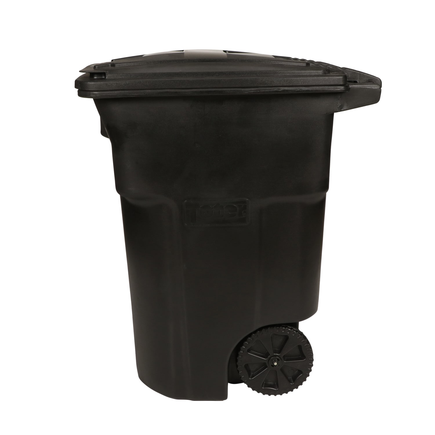 Toter 96- Gallons Black Outdoor Plastic Can Flap Tie Trash Bag (10-Count)  in the Trash Bags department at
