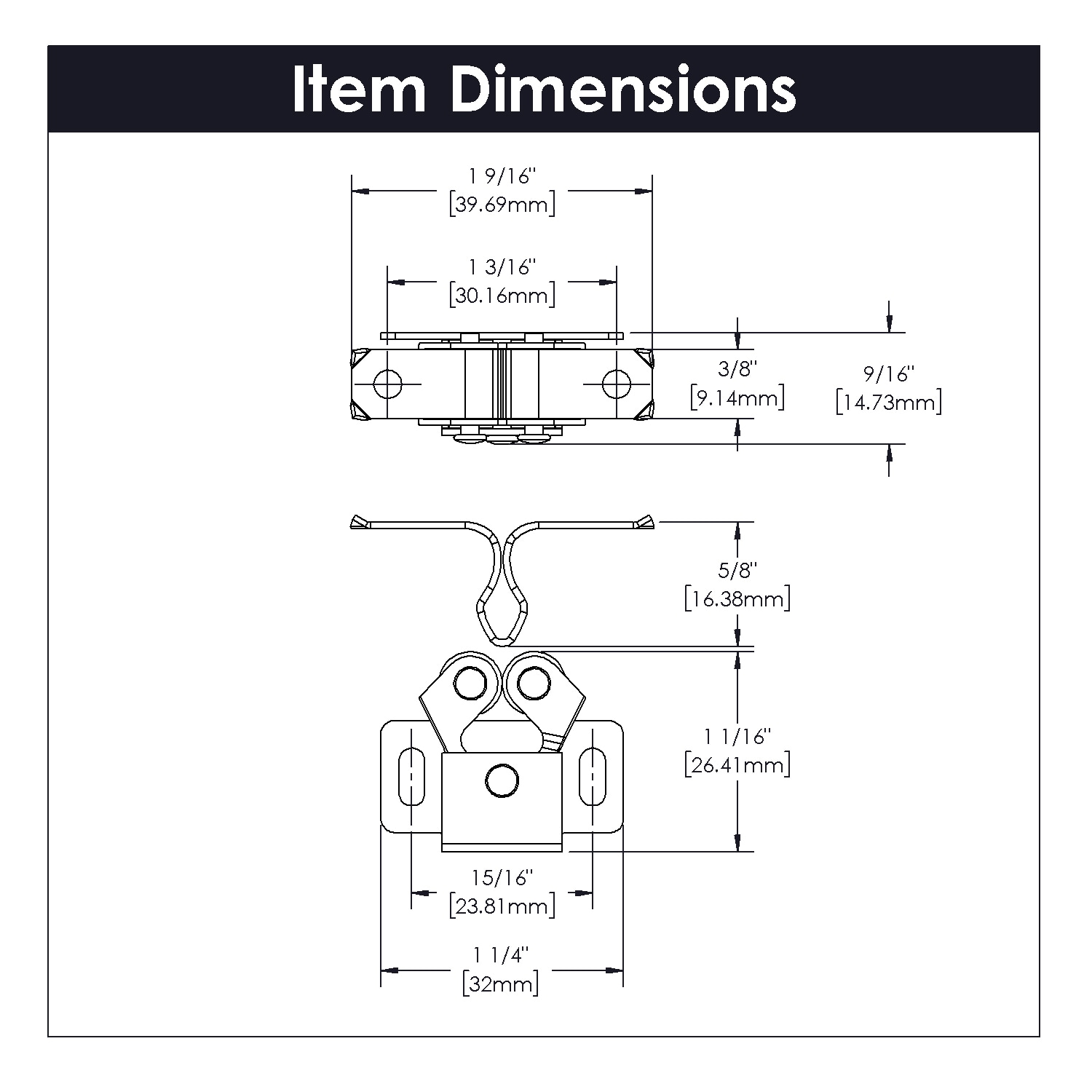 Hickory Hardware P657-STB Cabinet-Hardware-Acessories - View #5