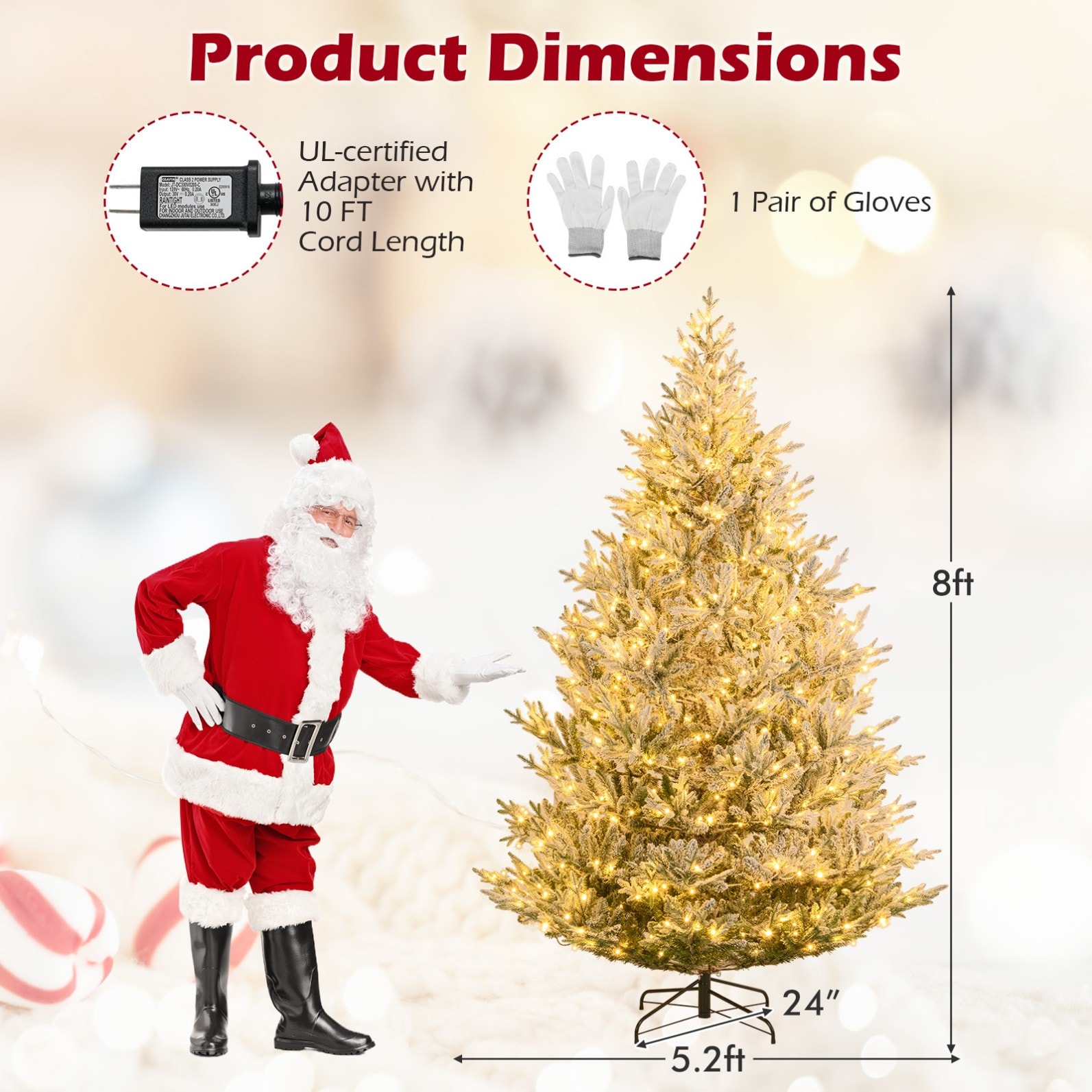 LIVIZA HYS25167US8 Artificial-Christmas-Trees - View #2