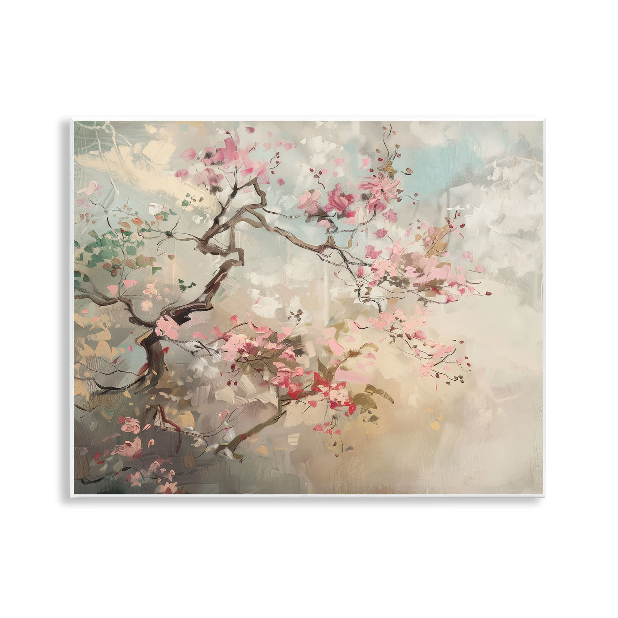Stupell Industries BT-845-WD-11X14 Wild Cherry Blossoms Tree Wall Plaque Art By Arlington Prints 14 x 11