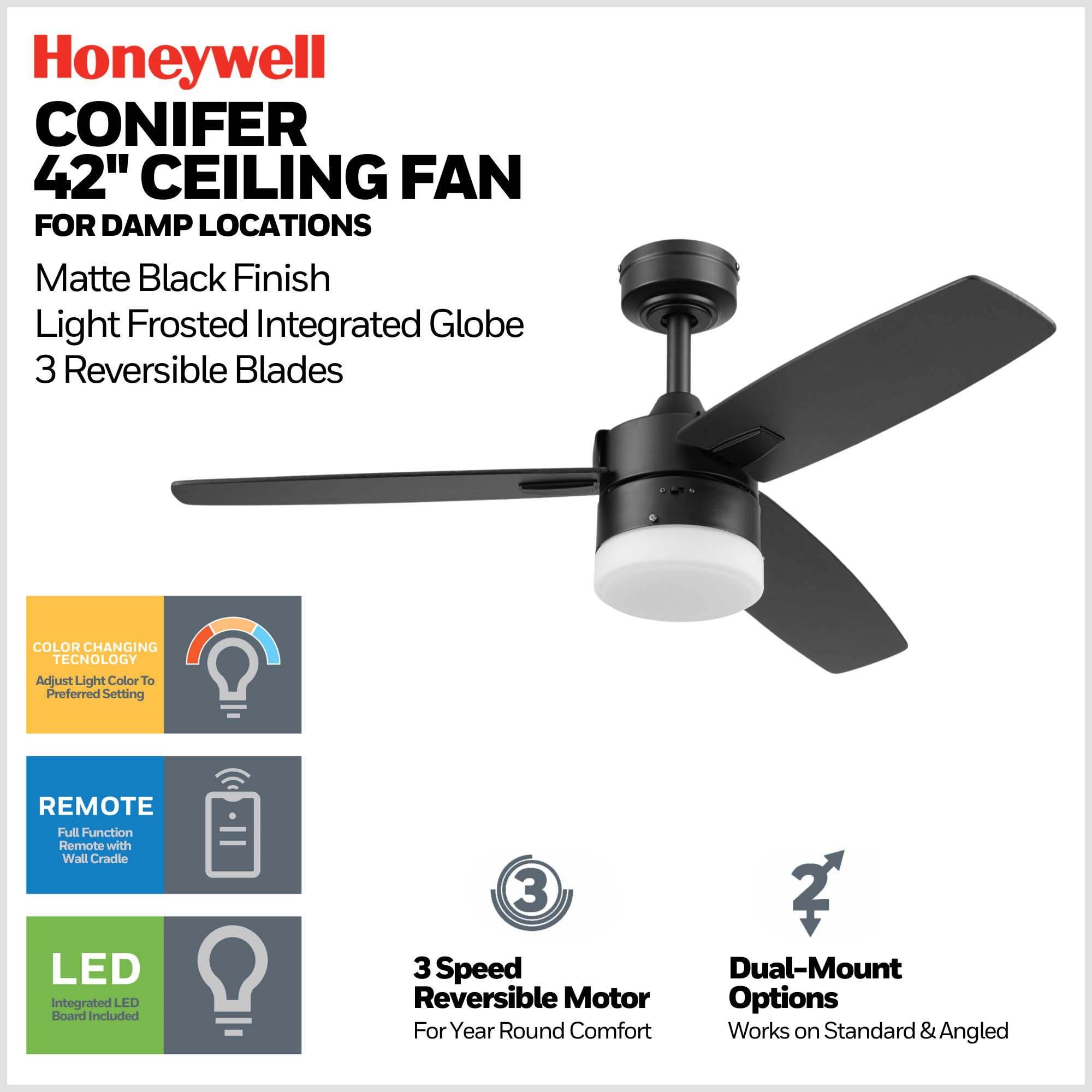 Honeywell 51999-26 Ceiling-Fans - View #3