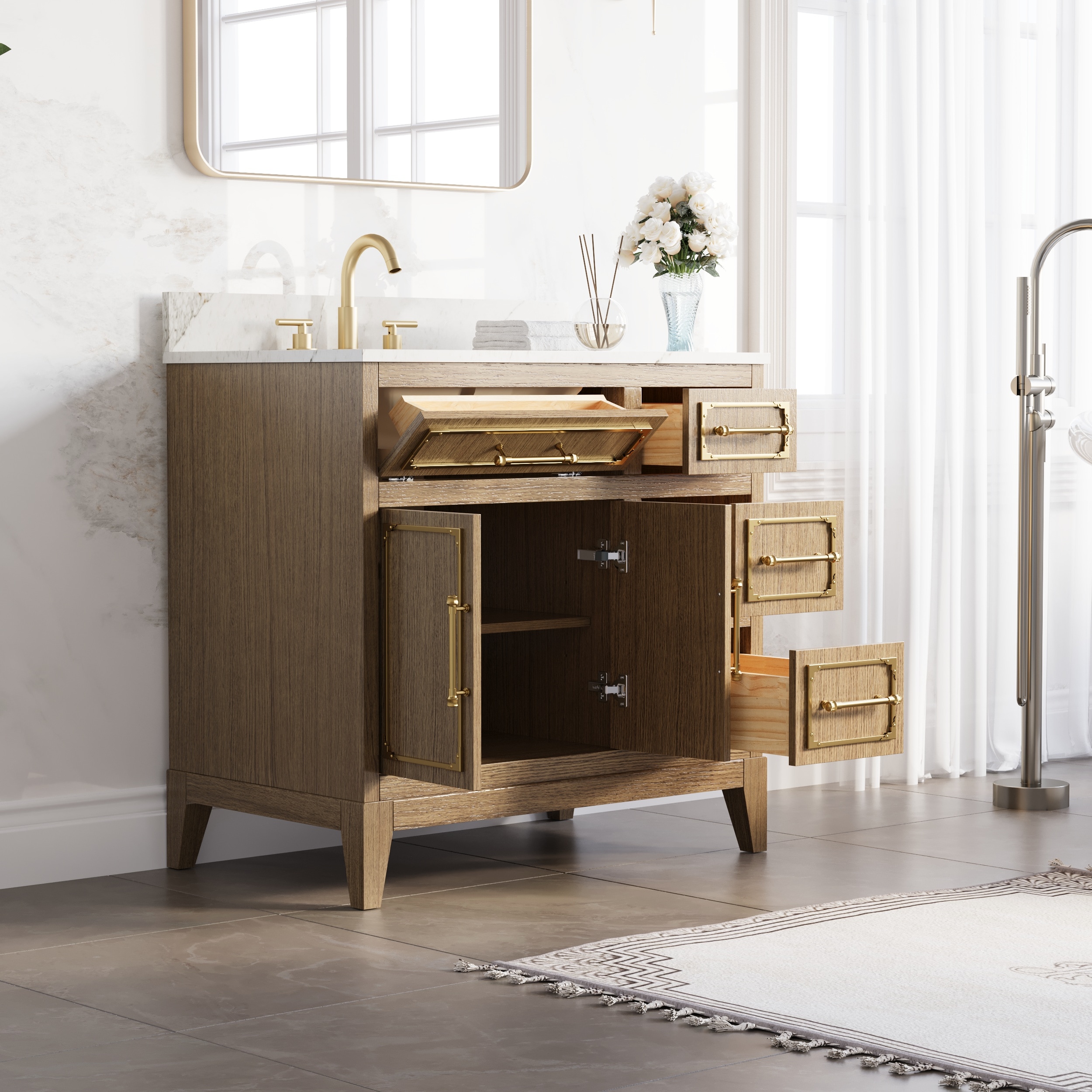 Forclover FLR-ZCEL36 Bath-Vanity-Combo - View #10