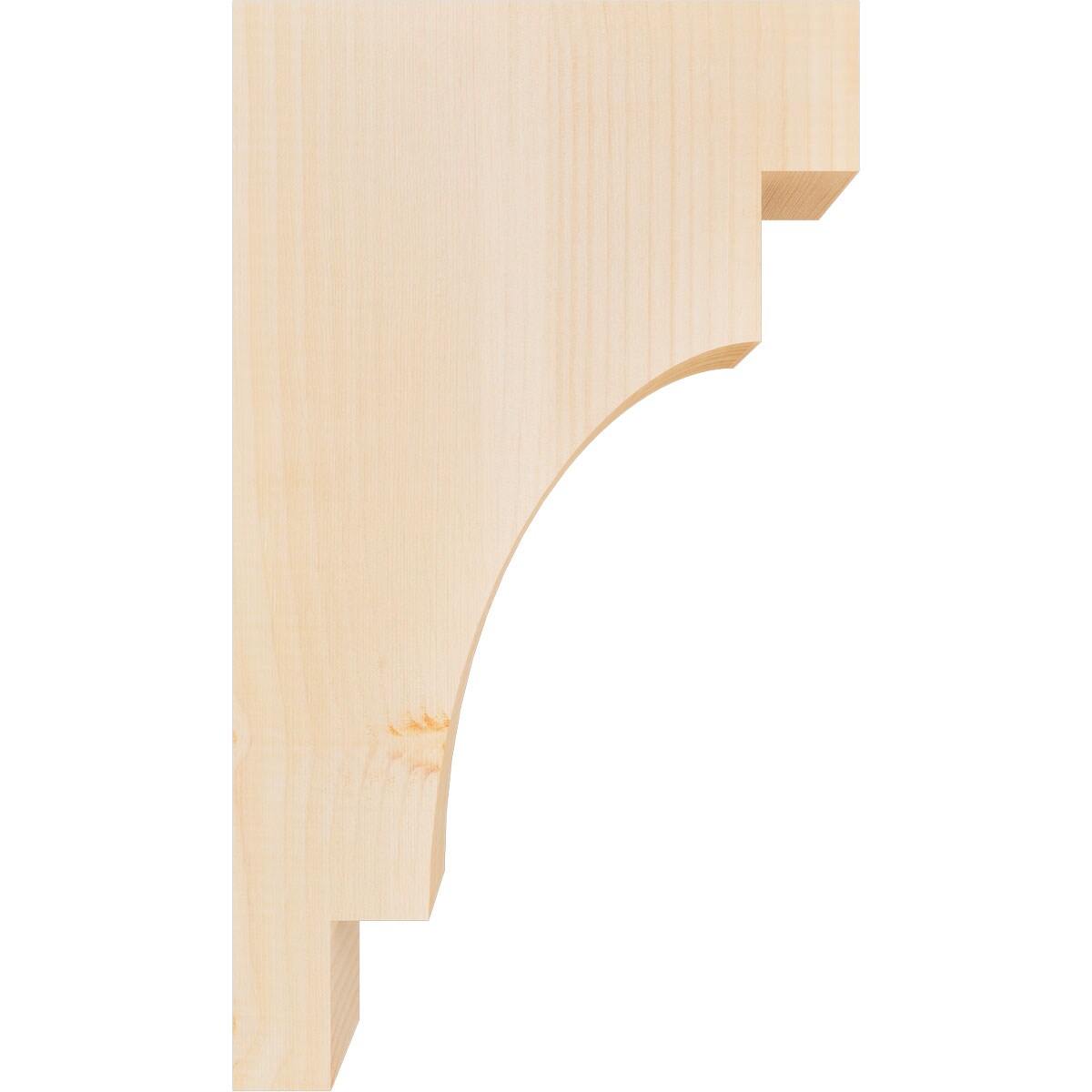 Ekena Millwork COR04X12X20MED00SDF corbels - View #3