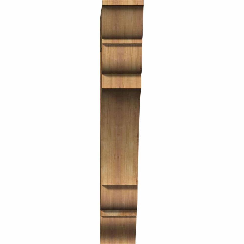 Ekena Millwork BKT06X28X40OLY01RWR Exterior-Brackets-Braces - View #2