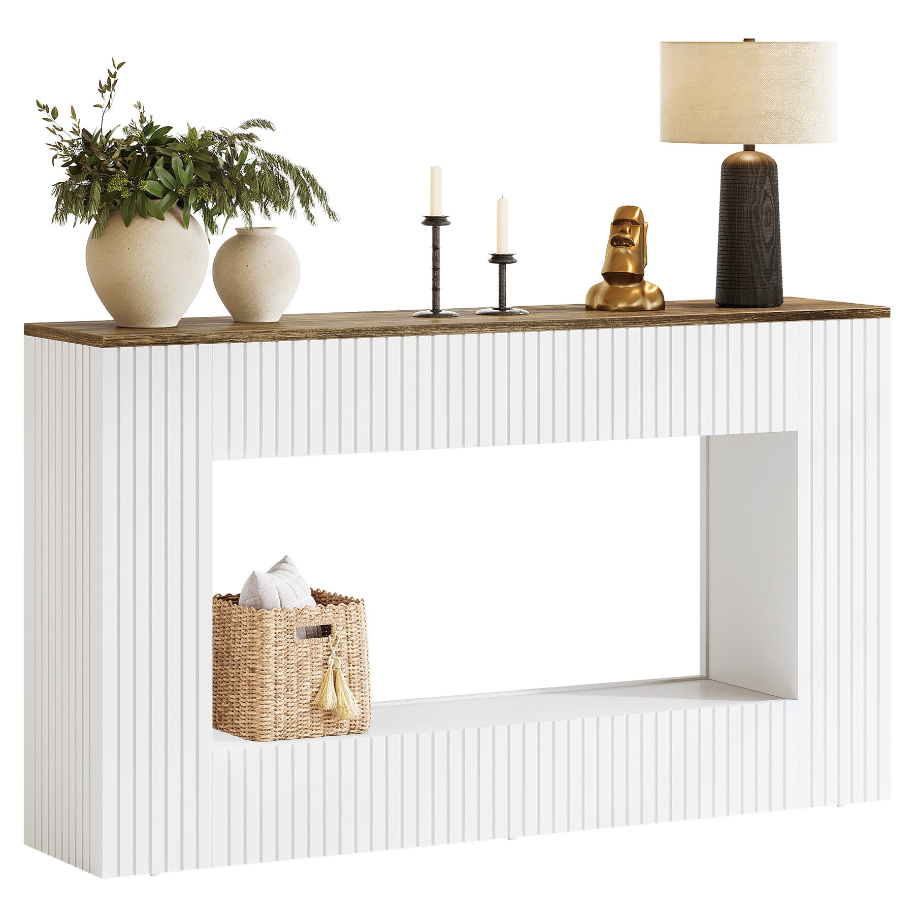 Tribesigns LWFD-J0359 Console table Farmhouse Finished Console table