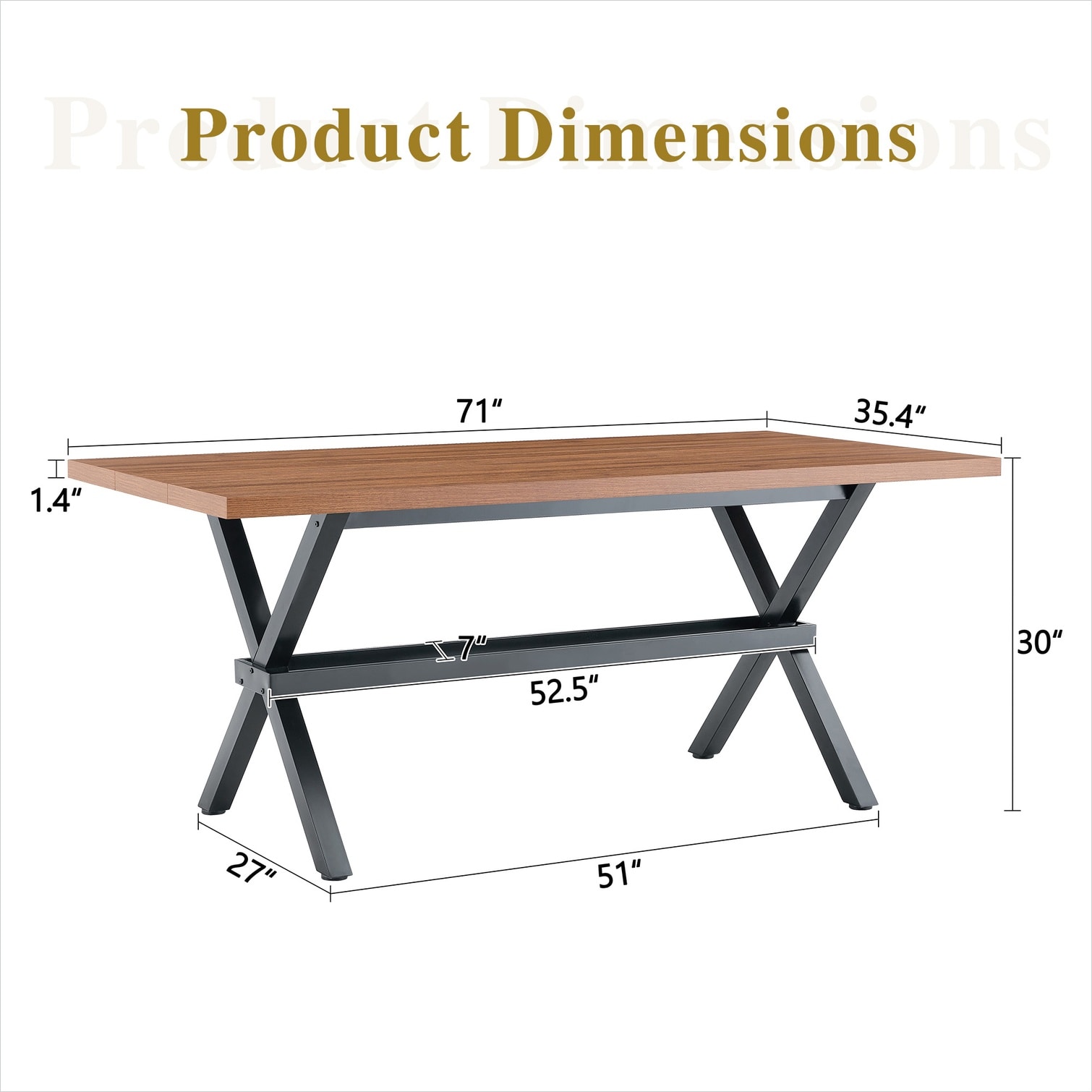 SUNCREAT OE34PFQ4TS2S Dining-Tables - View #14