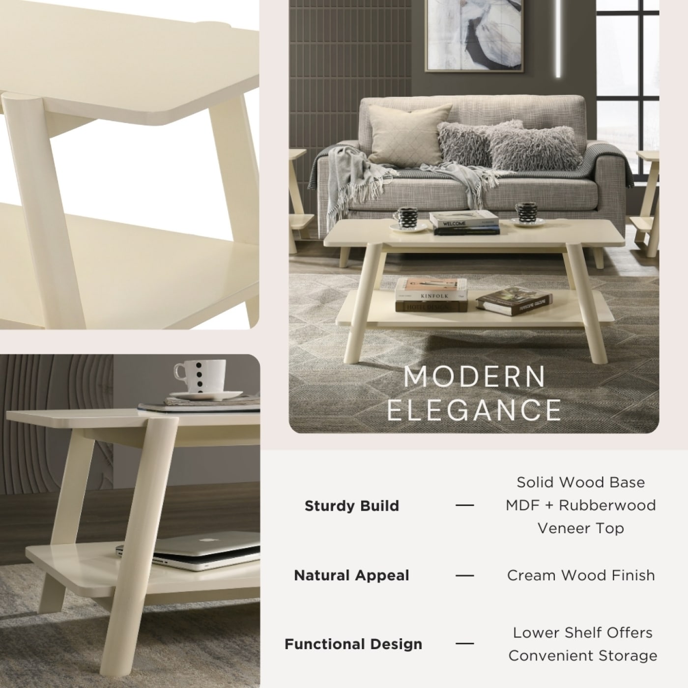 CHITA COFF-173 Coffee-Tables - View #2