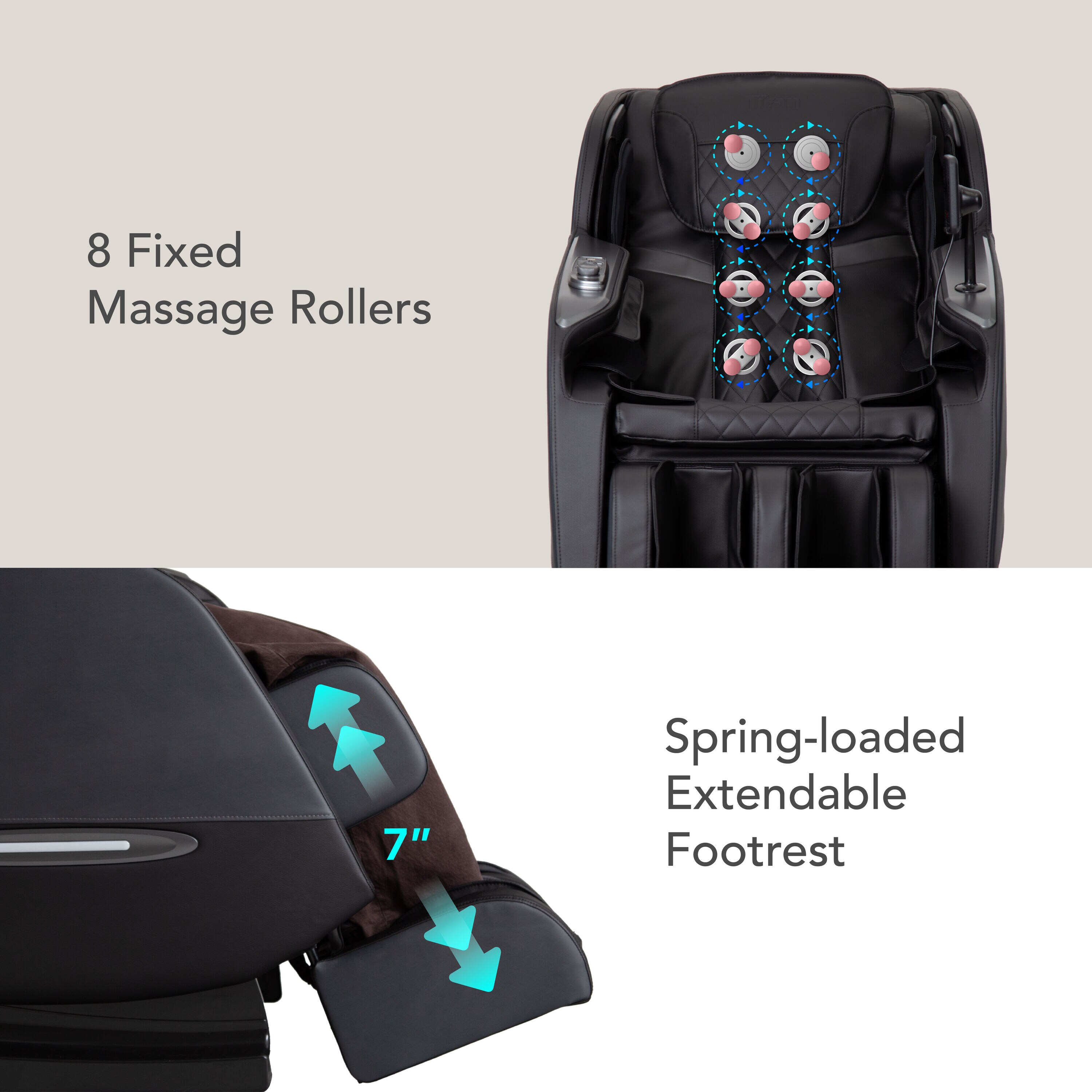Osaki ROYALEBL recliners - View #2