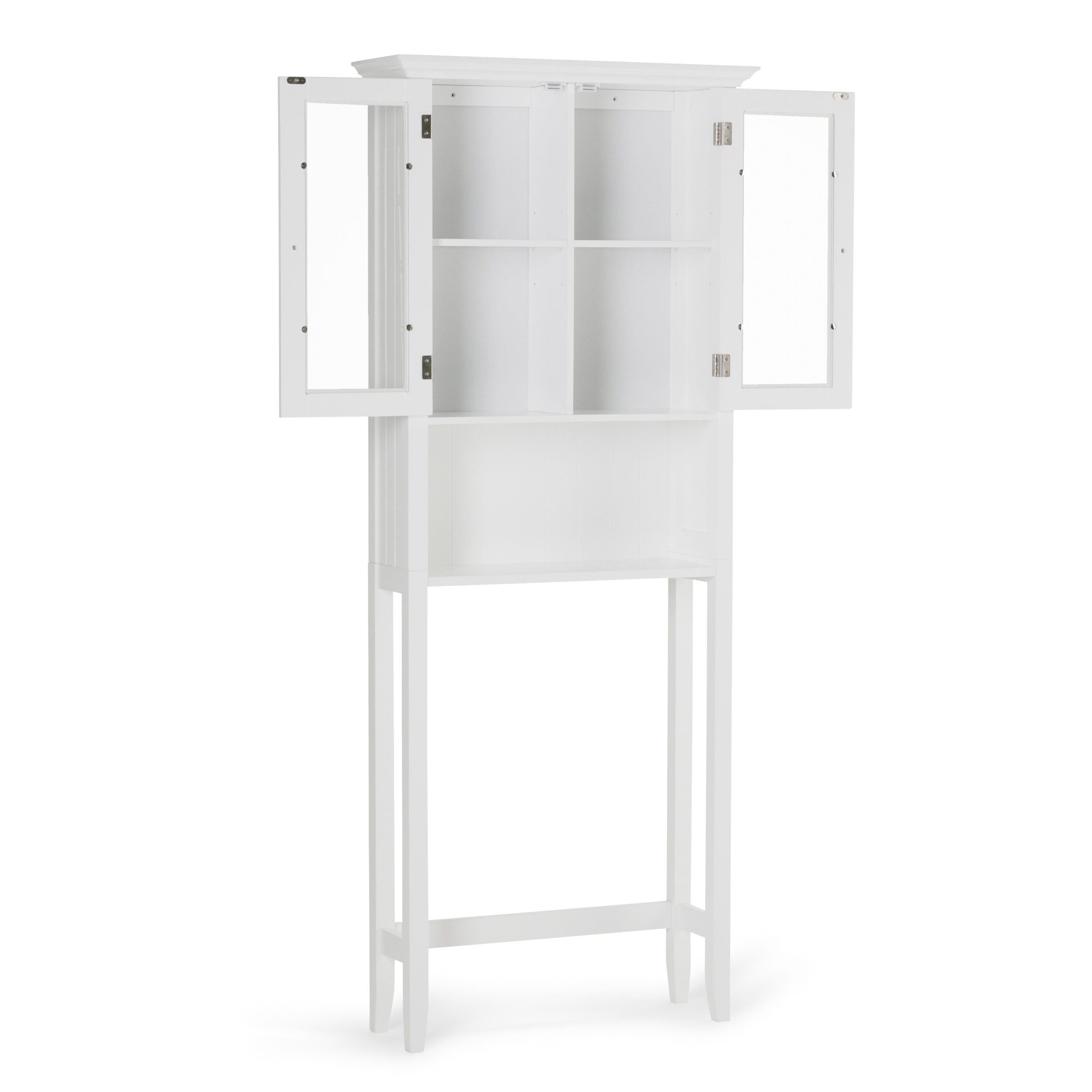 Simpli Home AXCBSACA07-WH etageres - View #3