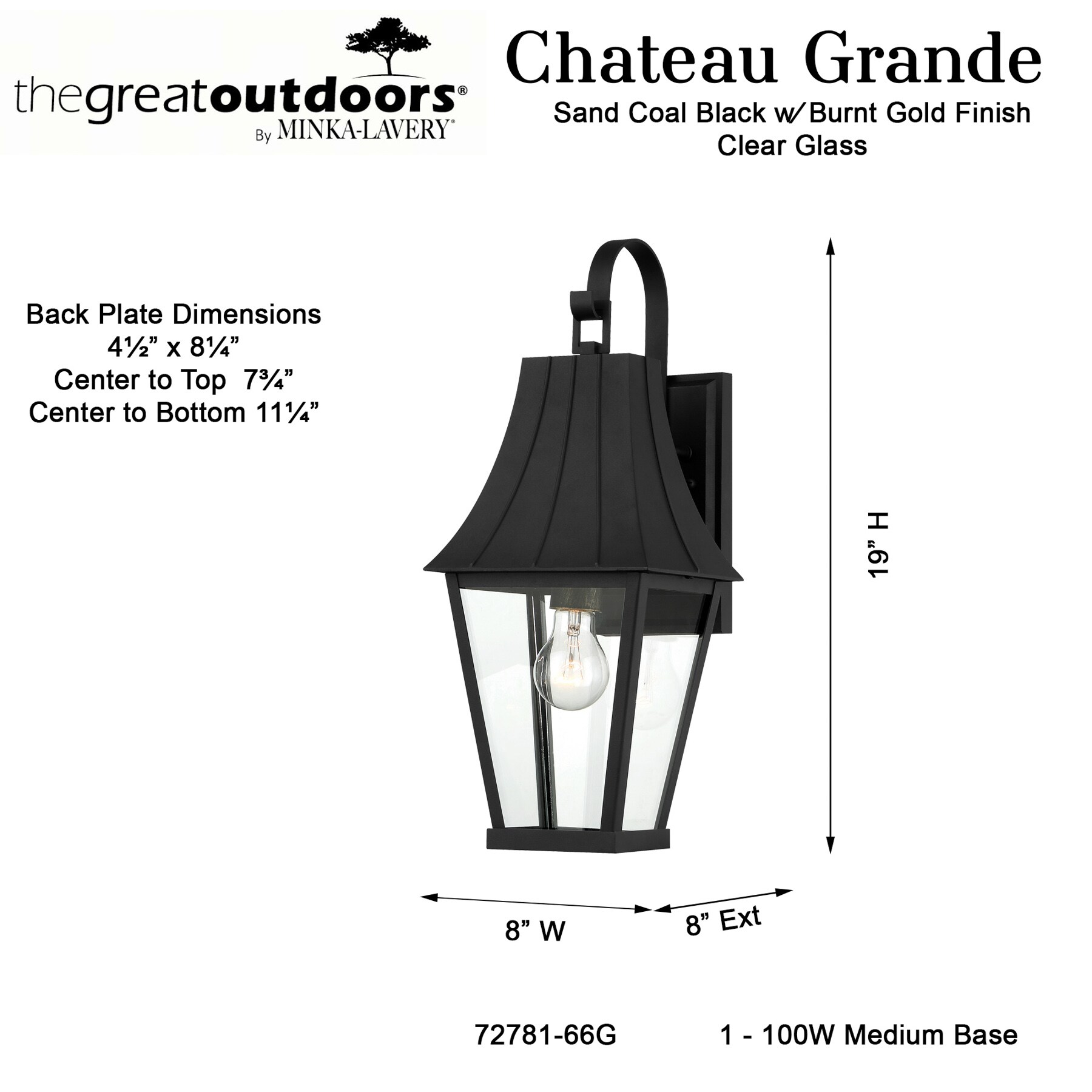 The Great Outdoors 72781-66G Outdoor-Wall-Lighting - View #9