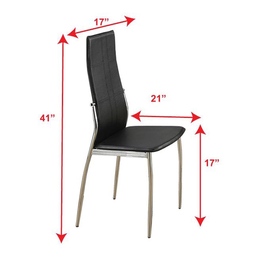 Poundex Y1277 Dining-Chairs - View #2