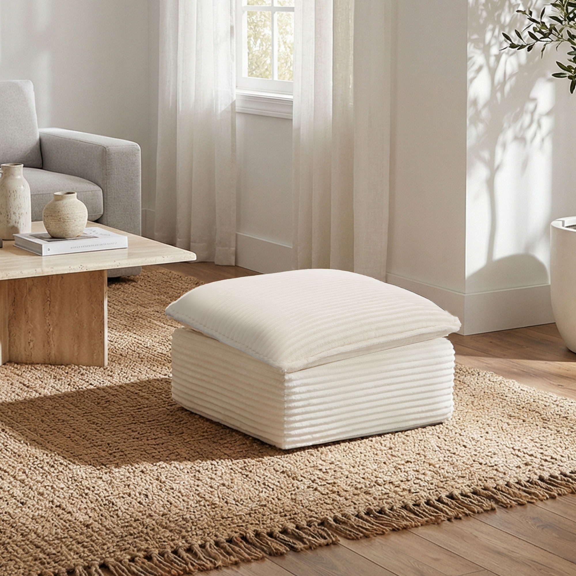 HyperDrop Cart W-T6379P553172 Indoor-Ottomans - View #3