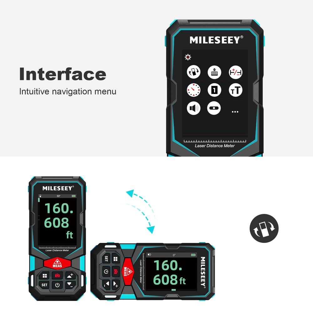 MILESEEY S20(S7) Laser-Distance-Measurers - View #10