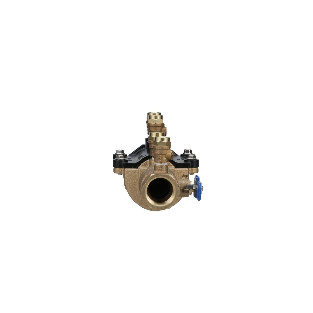 Zurn Wilkins 1 12 In Bronze Flanged Double Check Backflow Preventer In The Backflow Preventers 