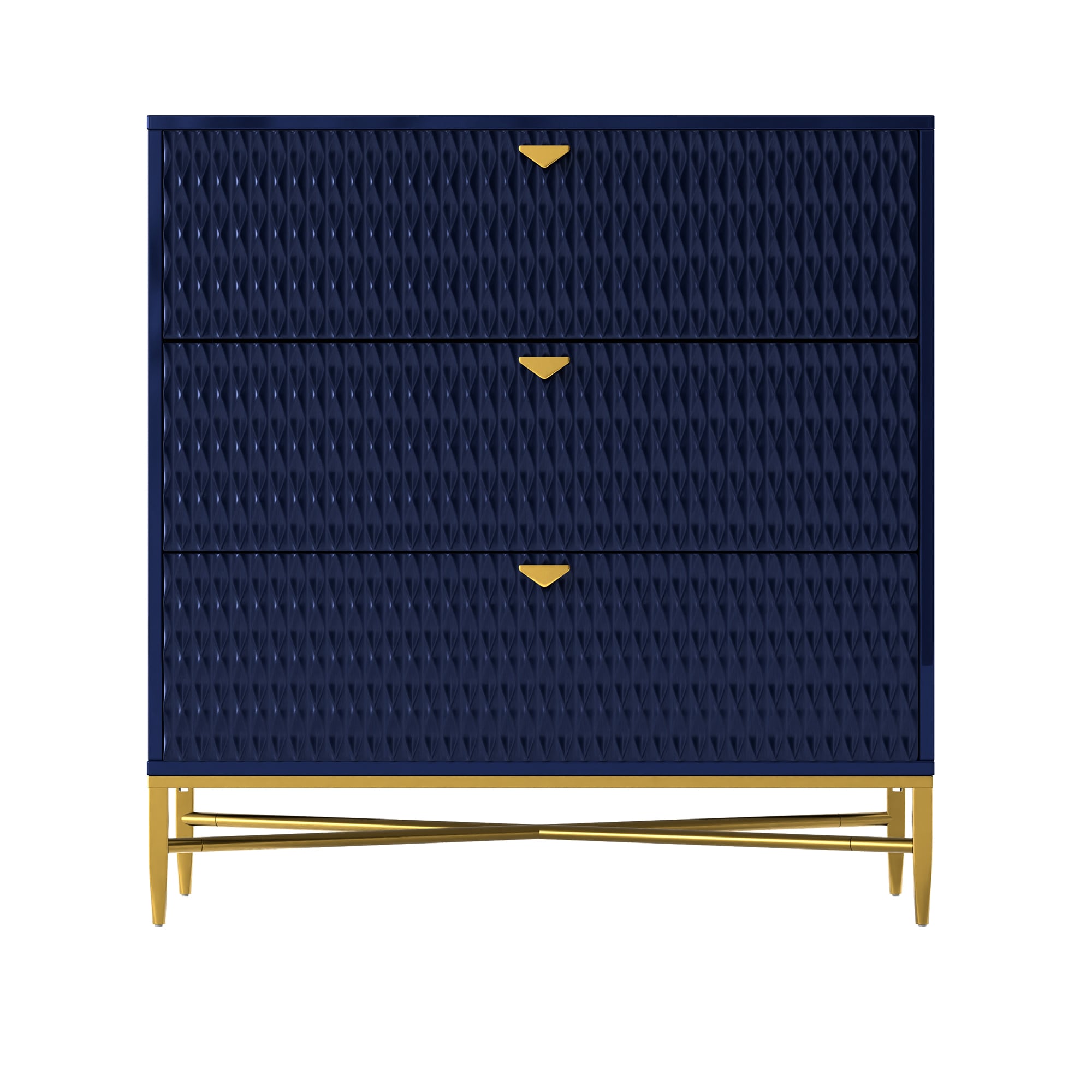 GZMR GZJH022-014BL 31.4-in W Blue Accent Cabinet