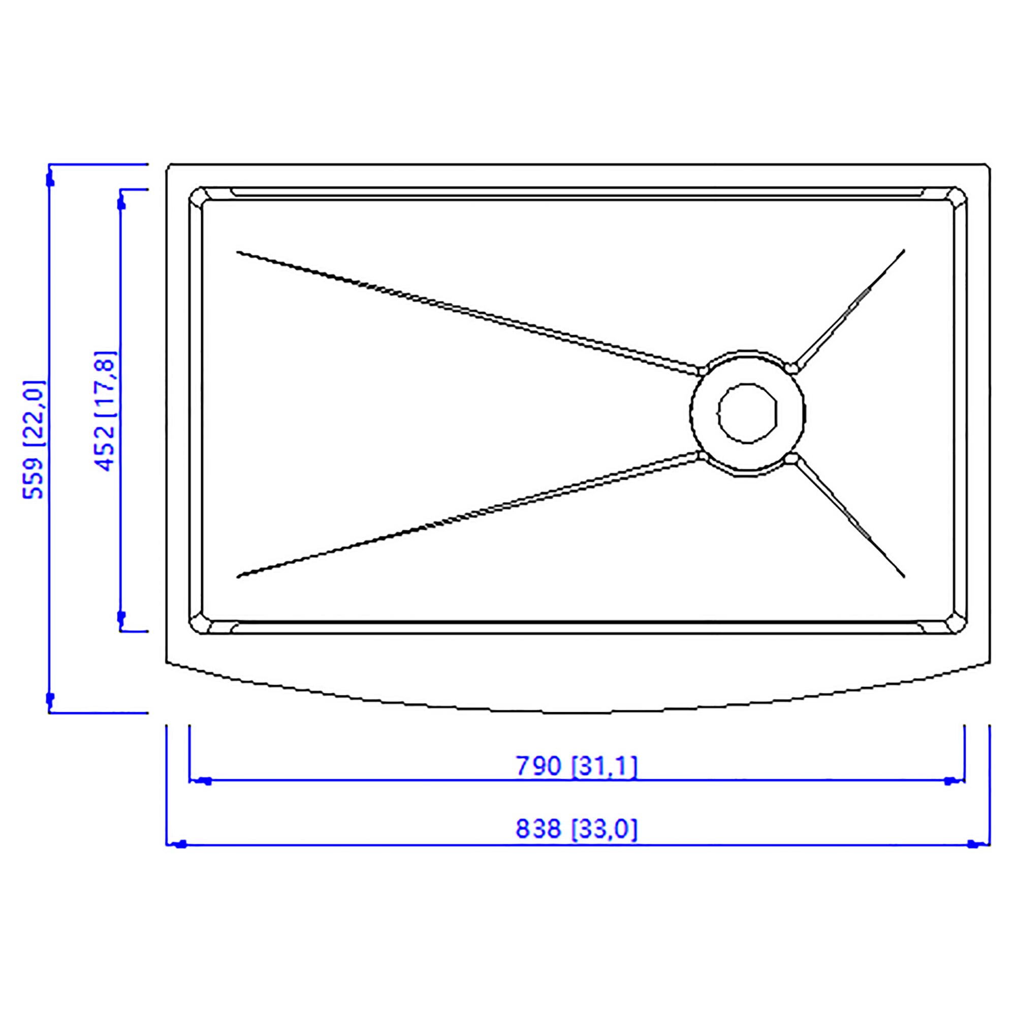 AKDY KS0510-KF16 Kitchen-Sinks - View #2