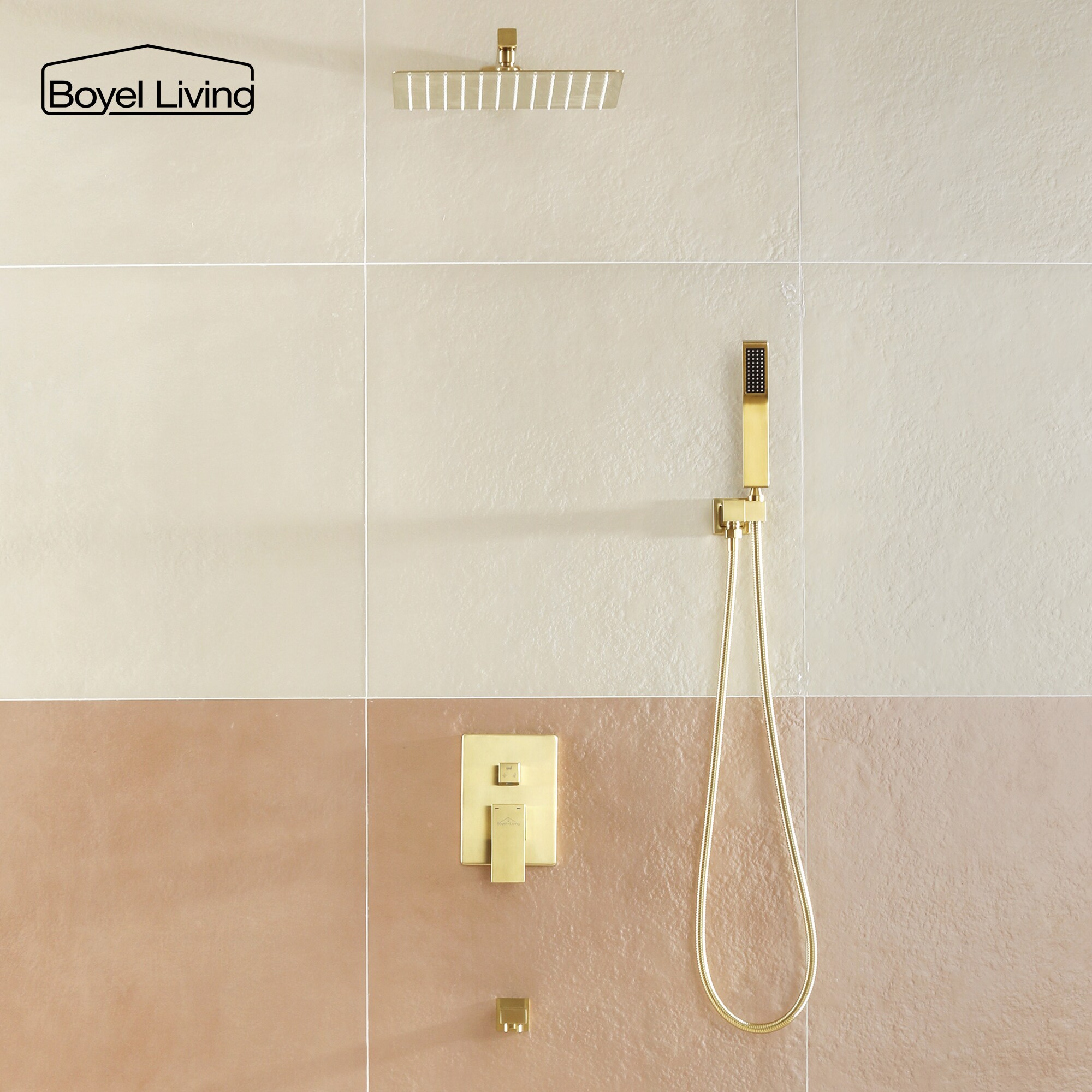 Clihome CHMS-12BG-A3801 Showerhead-Bar-Panels - View #3