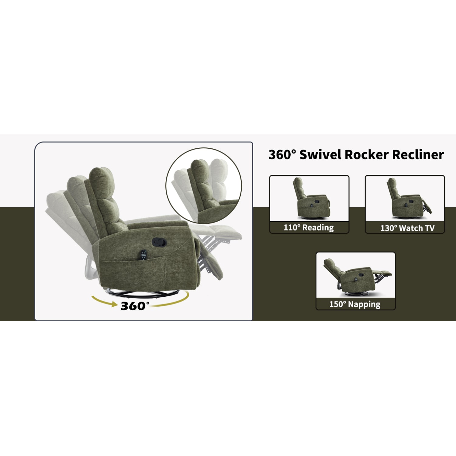 Streamdale Furniture W3224P357572 recliners - View #7