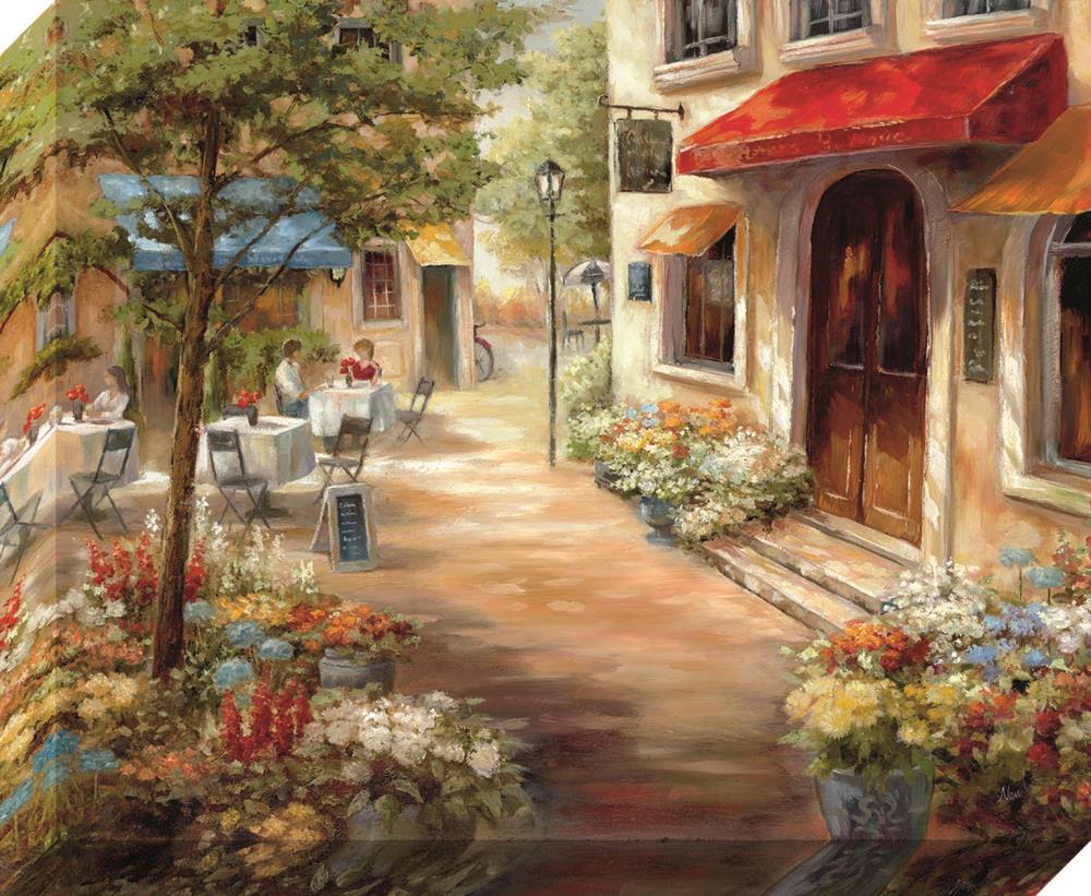  1607-8166LOW 30-in H x 37-in W Places Print on Canvas
