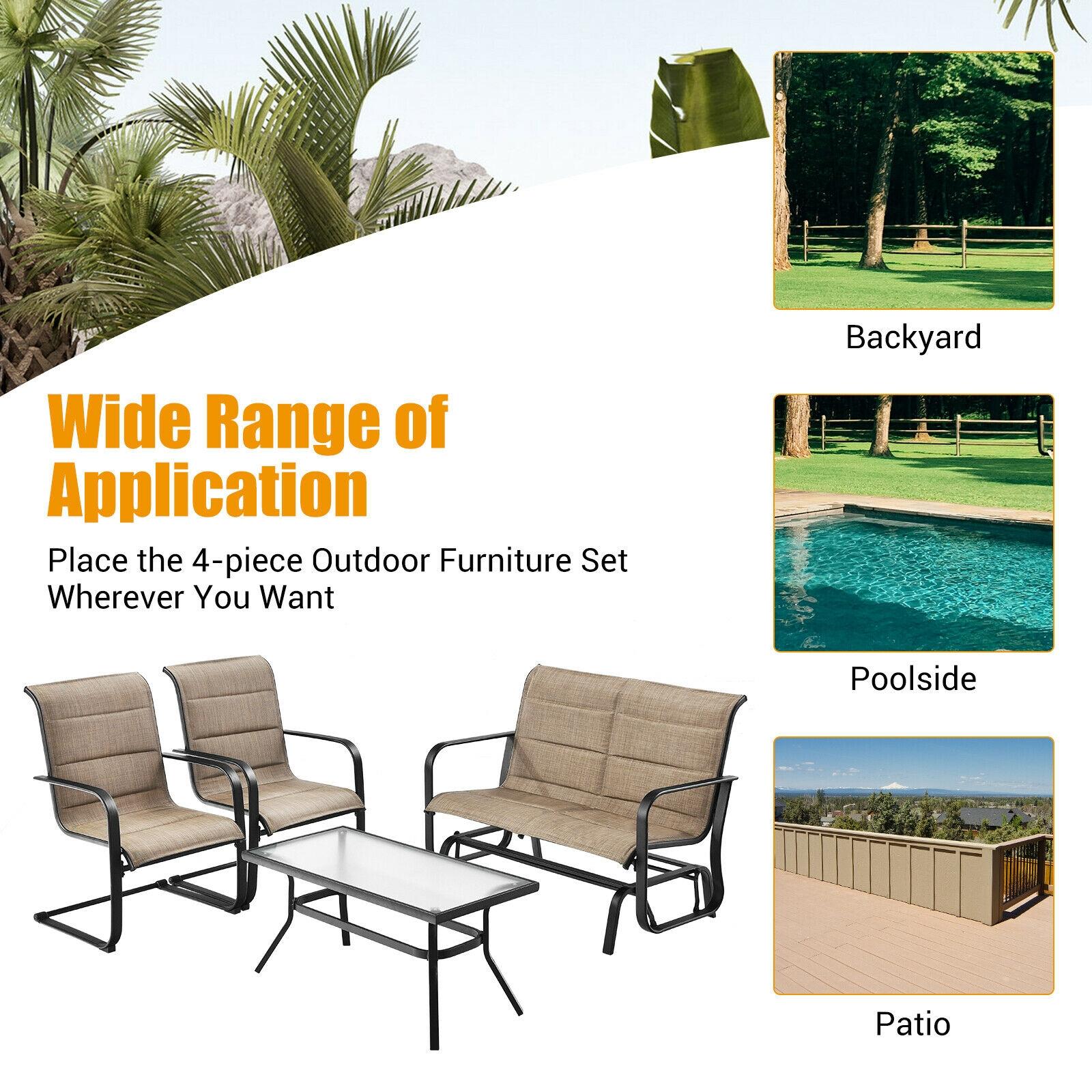 BABOOM BOM-3WL--CF-CO Patio-Conversation-Sets - View #8