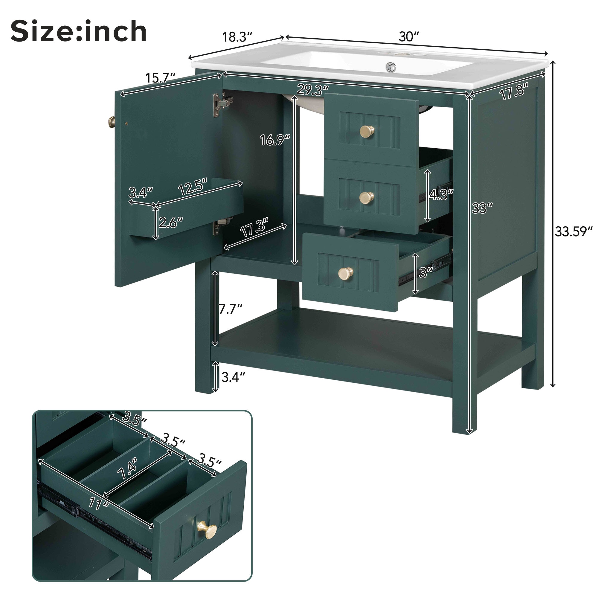 LOVMOR SF-M-WF320826AAF Bath-Vanity-Combo - View #8