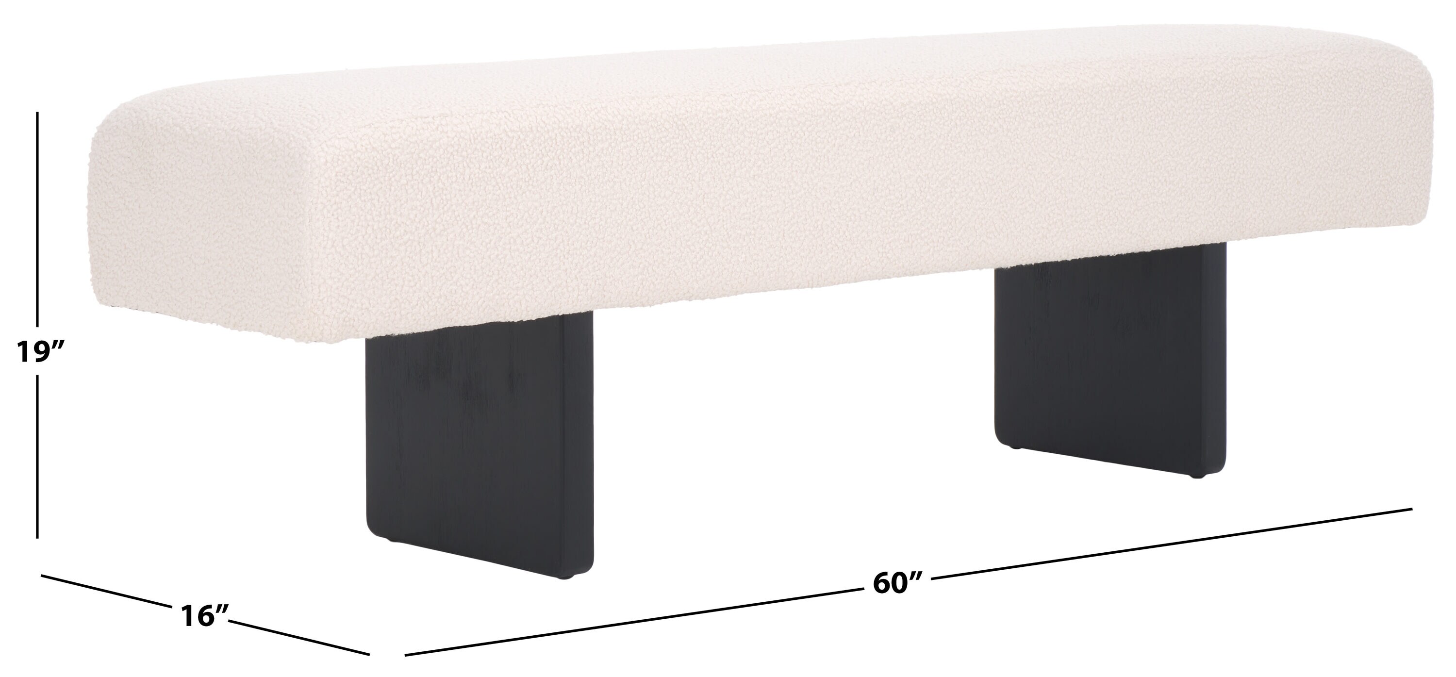 Safavieh BCH4501A bench - View #6