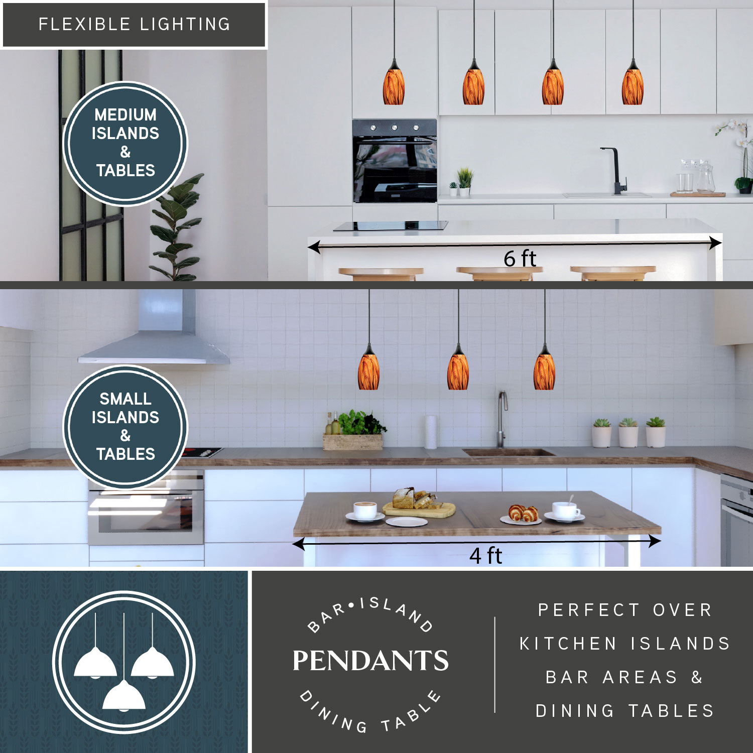 Cascadia P0177 Pendant-Lights - View #2