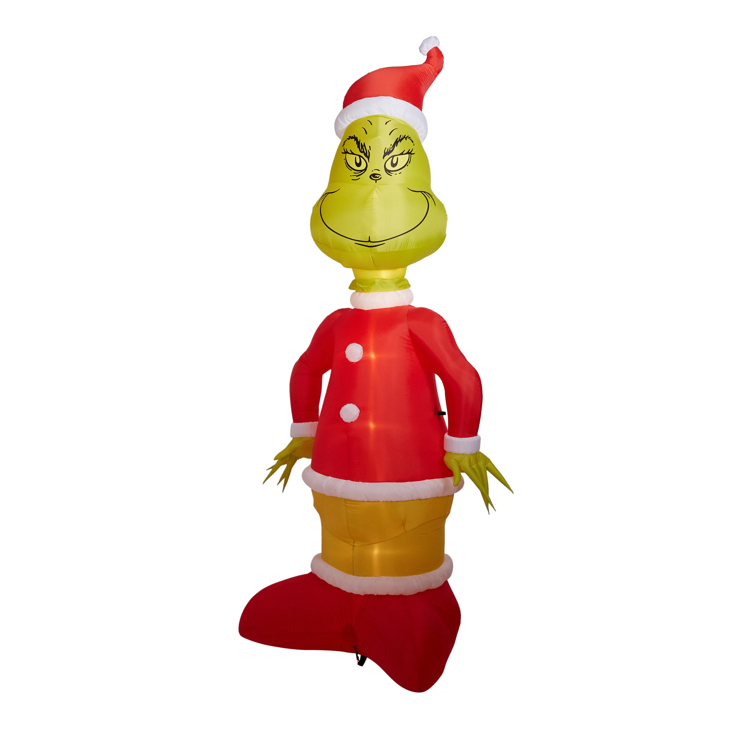 Grinch  Animatronic Lighted Dr. Seuss The Grinch Christmas  Inflatable in the Christmas Inflatables department at 