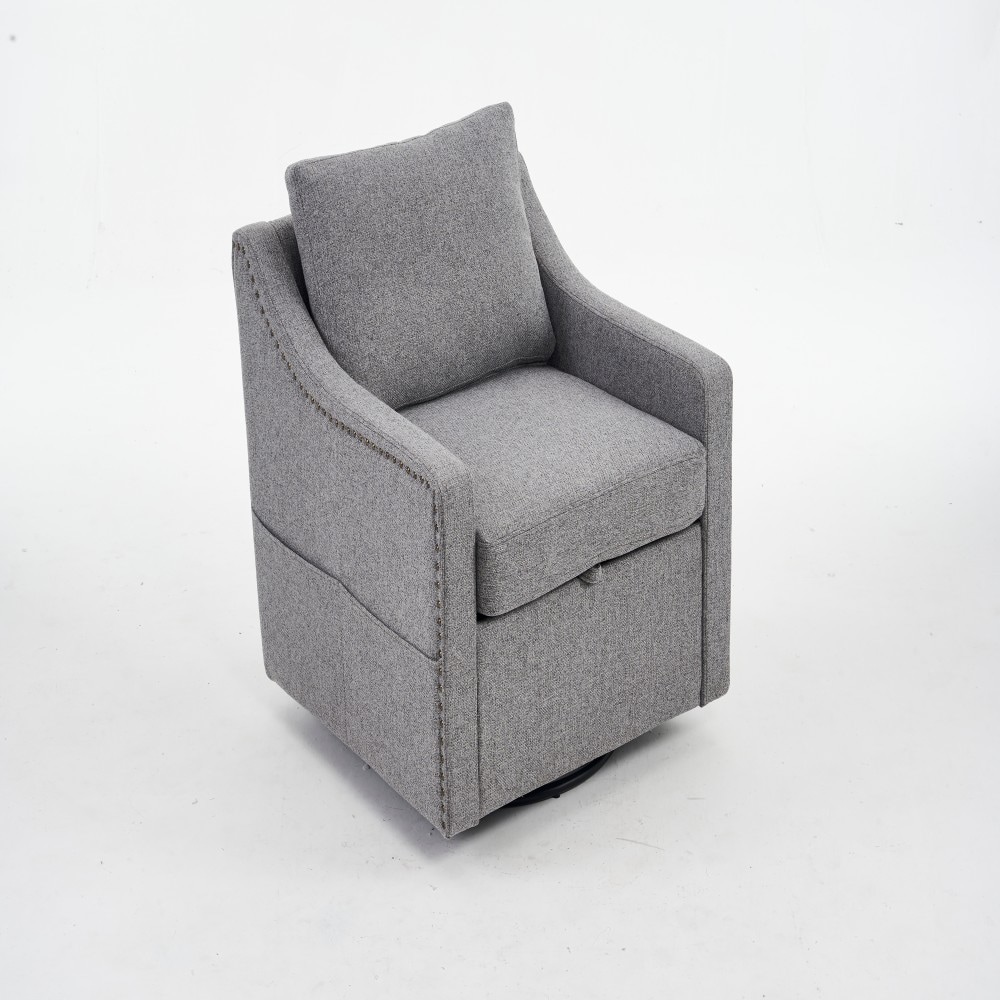 Clihome CMCH-759PI 32.6-in Modern Gray Loveseat