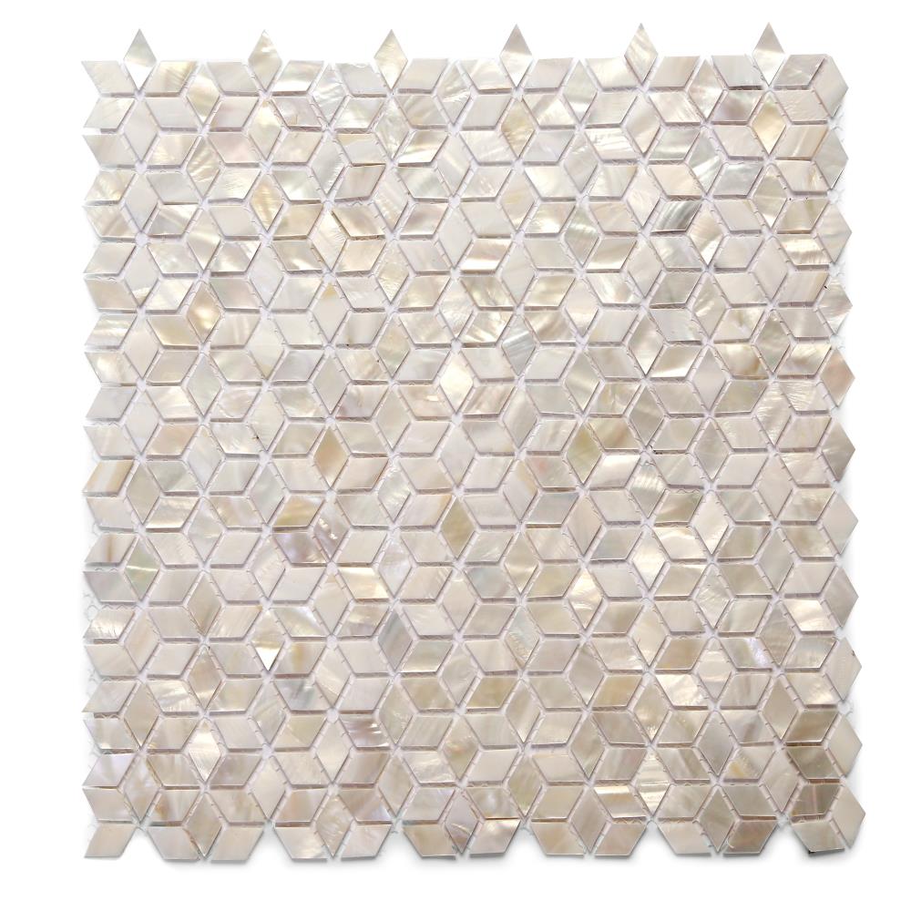 Solistone SSH-22 Seychelles 10-Pack Hoku 11-in x 11-in Natural Composite Mixed Pattern Wall Tile