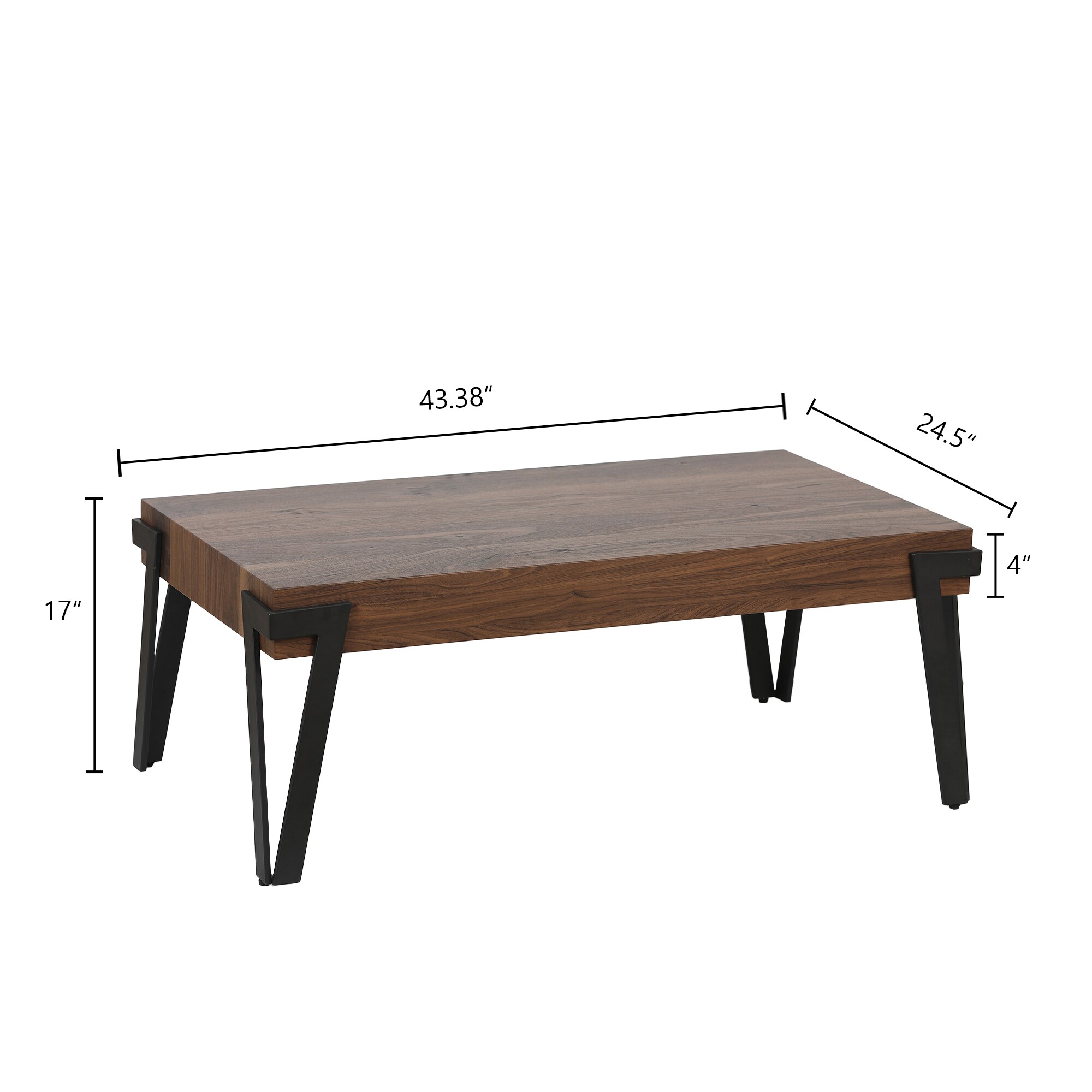 LuxenHome WHIF1532 Coffee-Tables - View #9